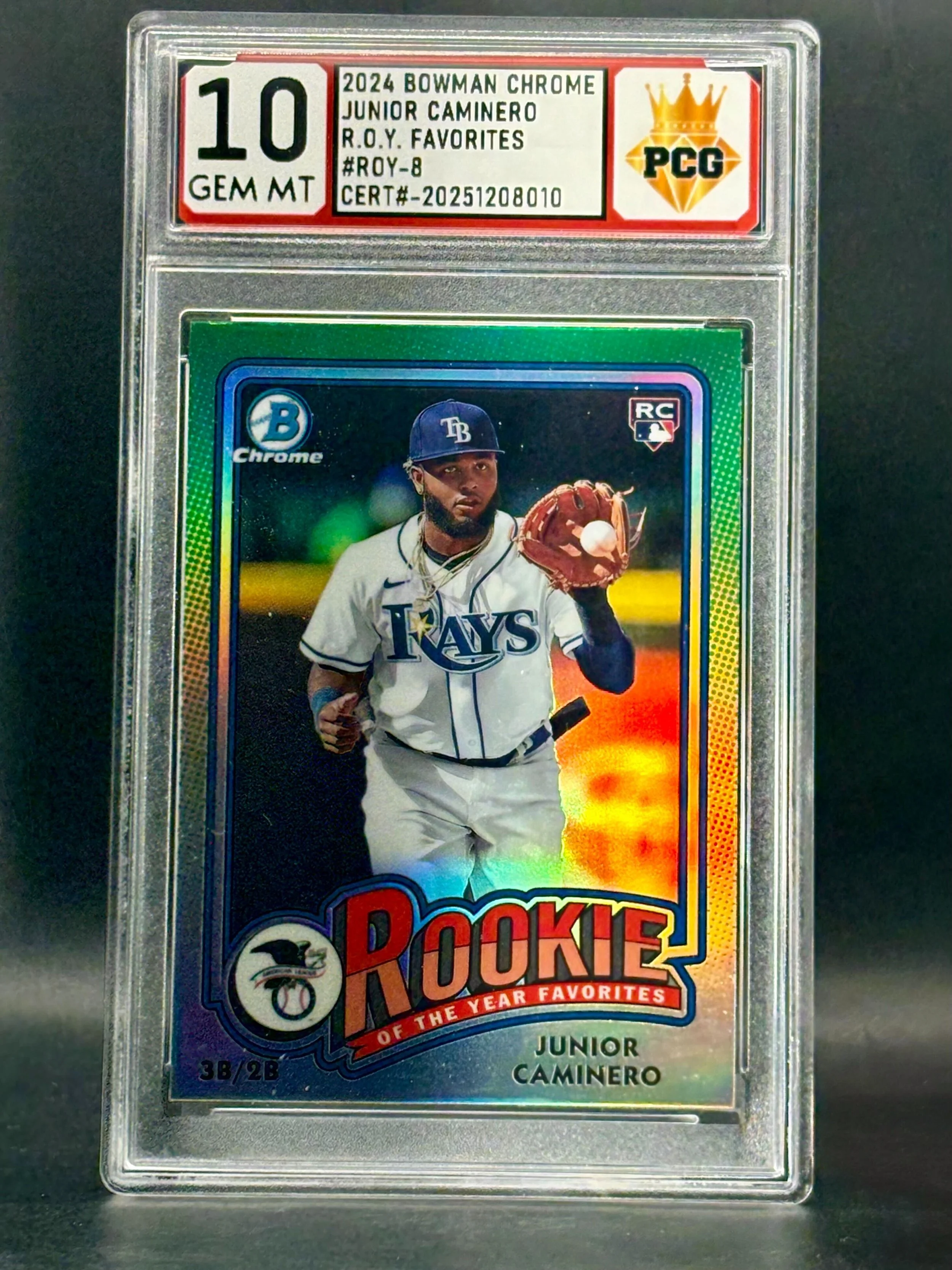 #20251208010 Junior Caminero 10 GEM MT