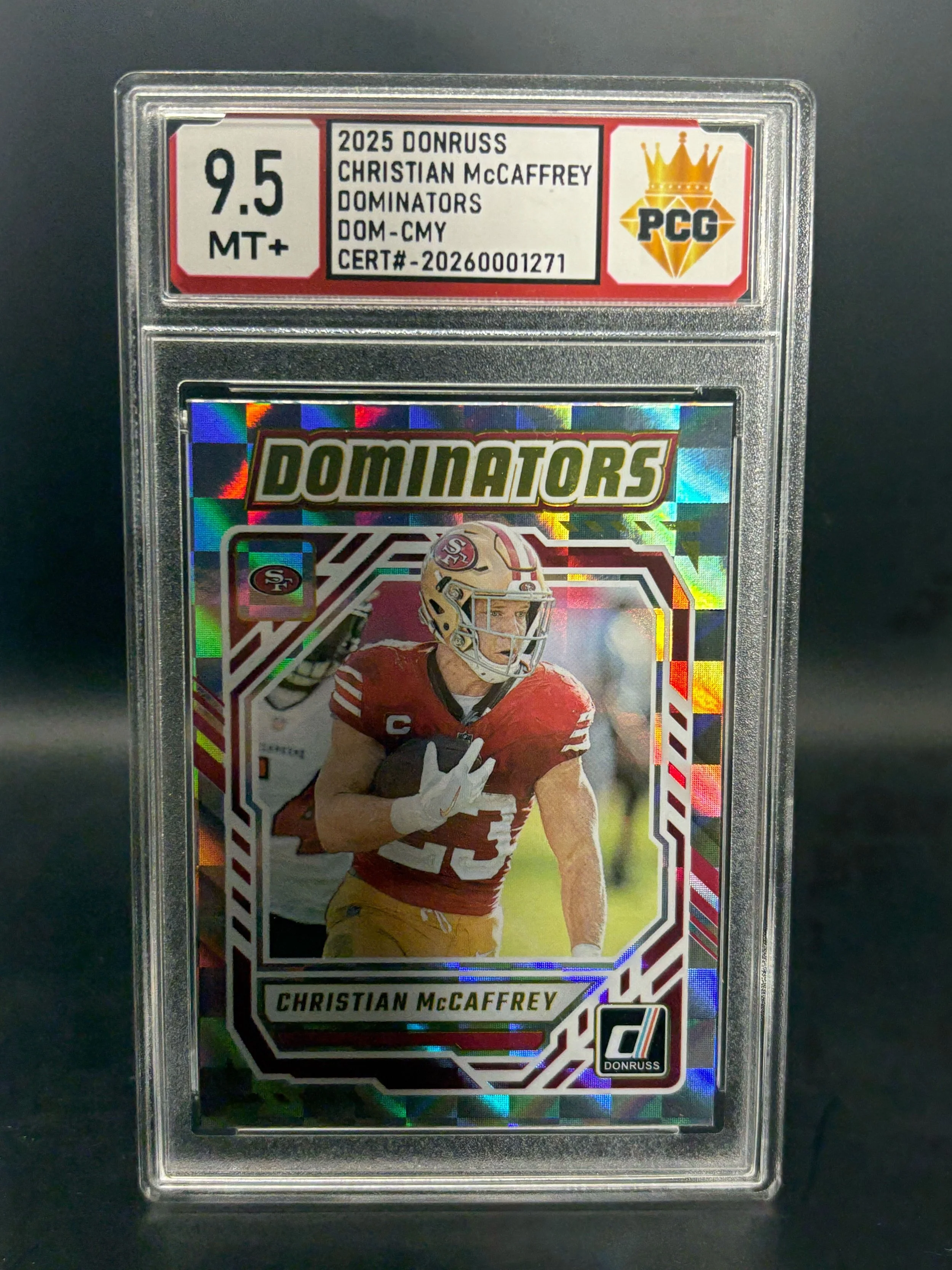 #20260001271 2025 CHRISTIAN MCCAFFREY 9.5 MT+