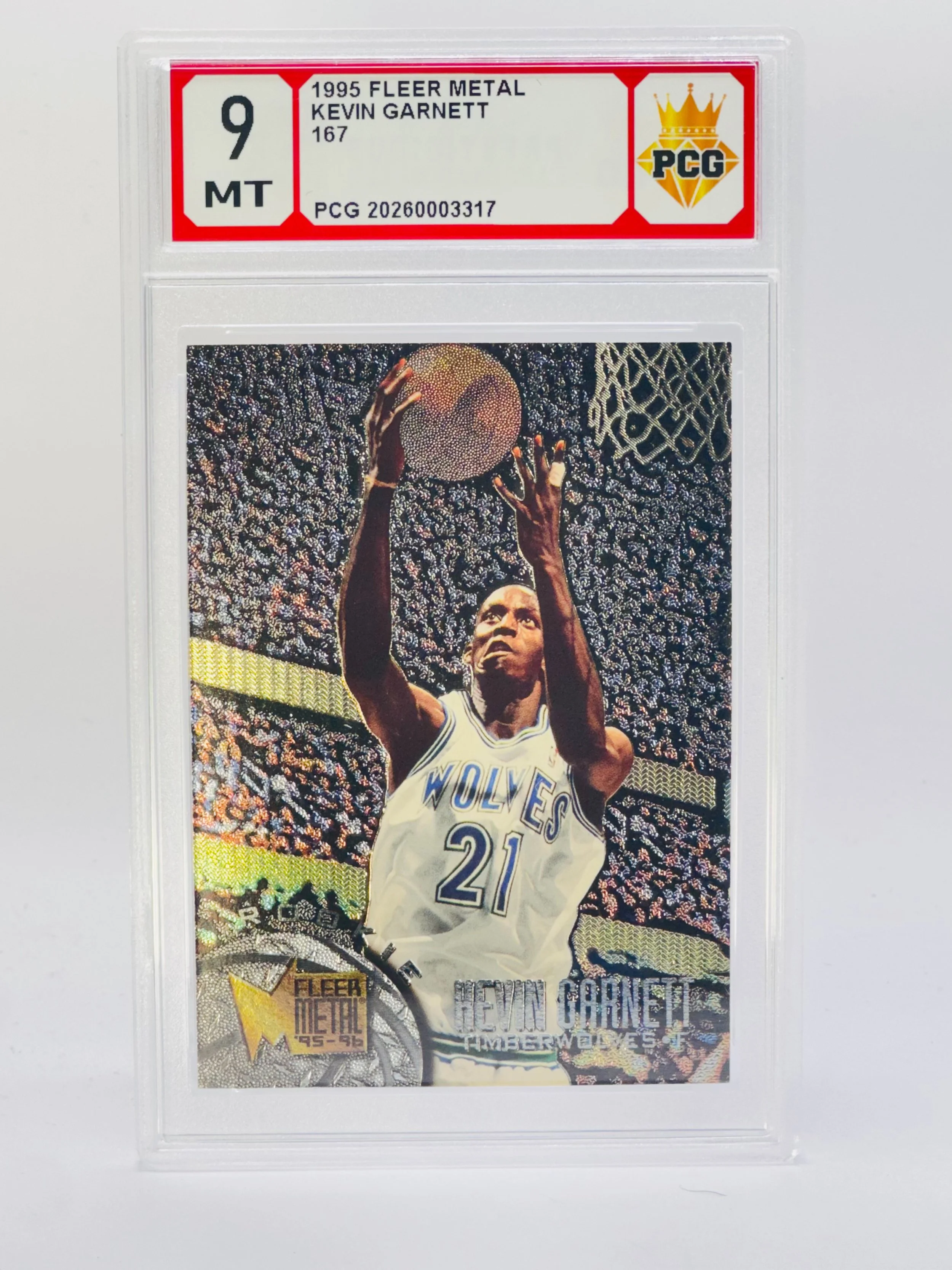 #20260003317 1995 KEVIN GARNETT 9 MT