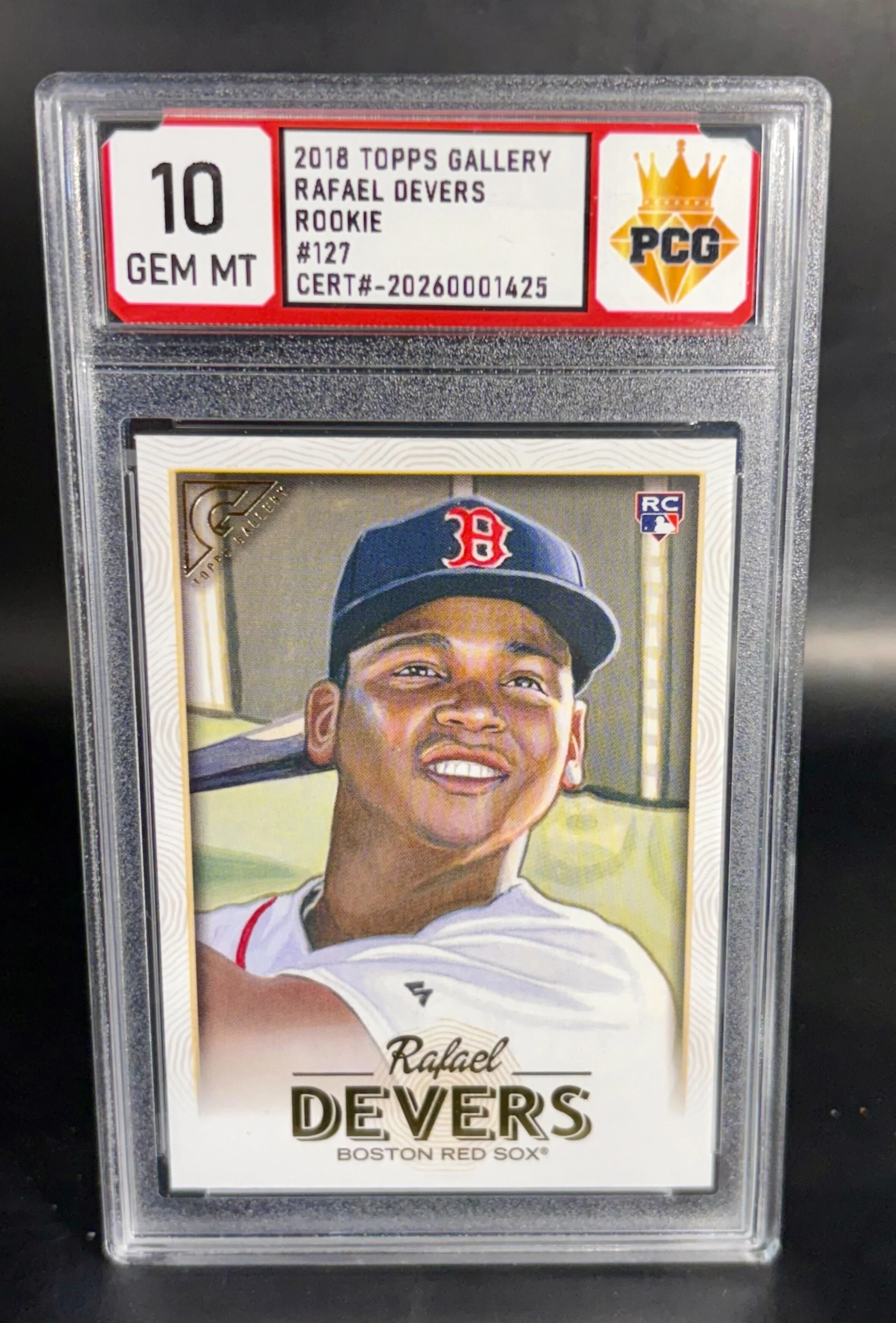 #20260001425 2018 RAFAEL DEVERS 10 GEM MT