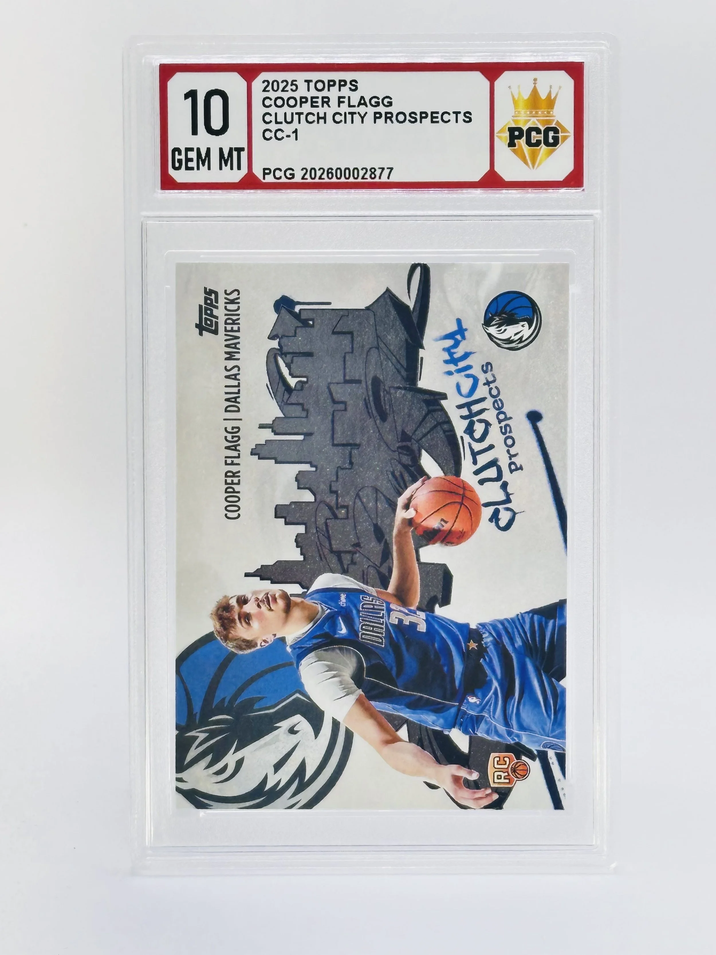 #20260002877 2025 COOPER FLAGG RC 10 GEM MT