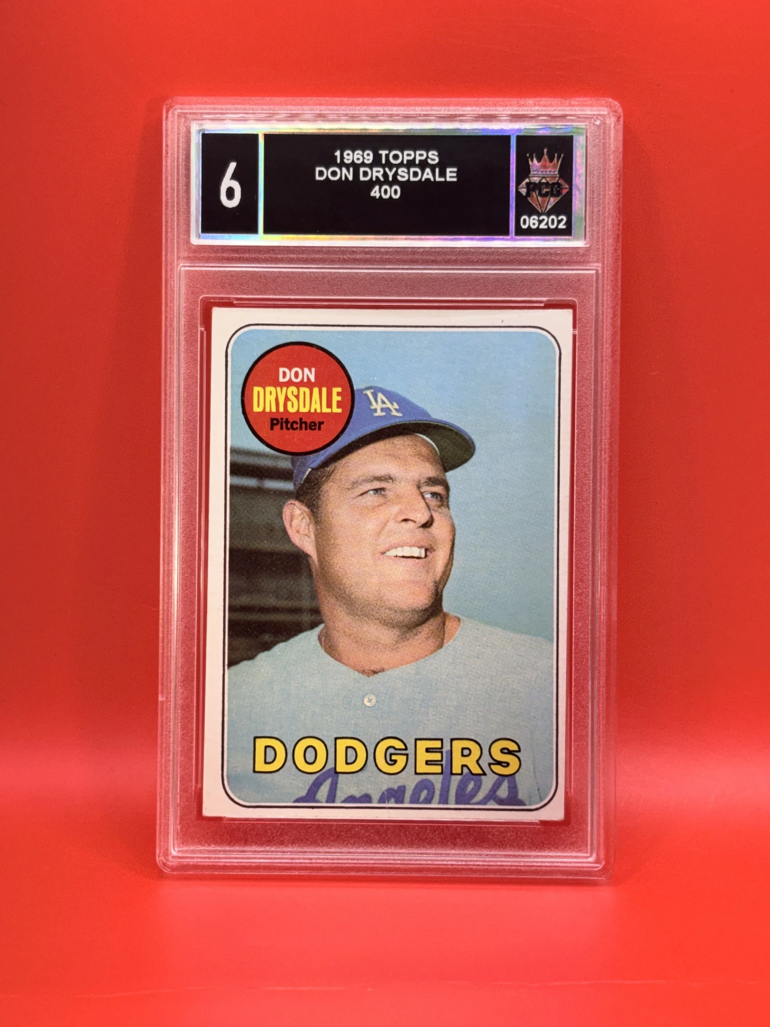 #06202 1969 DON DRYSDALE 6