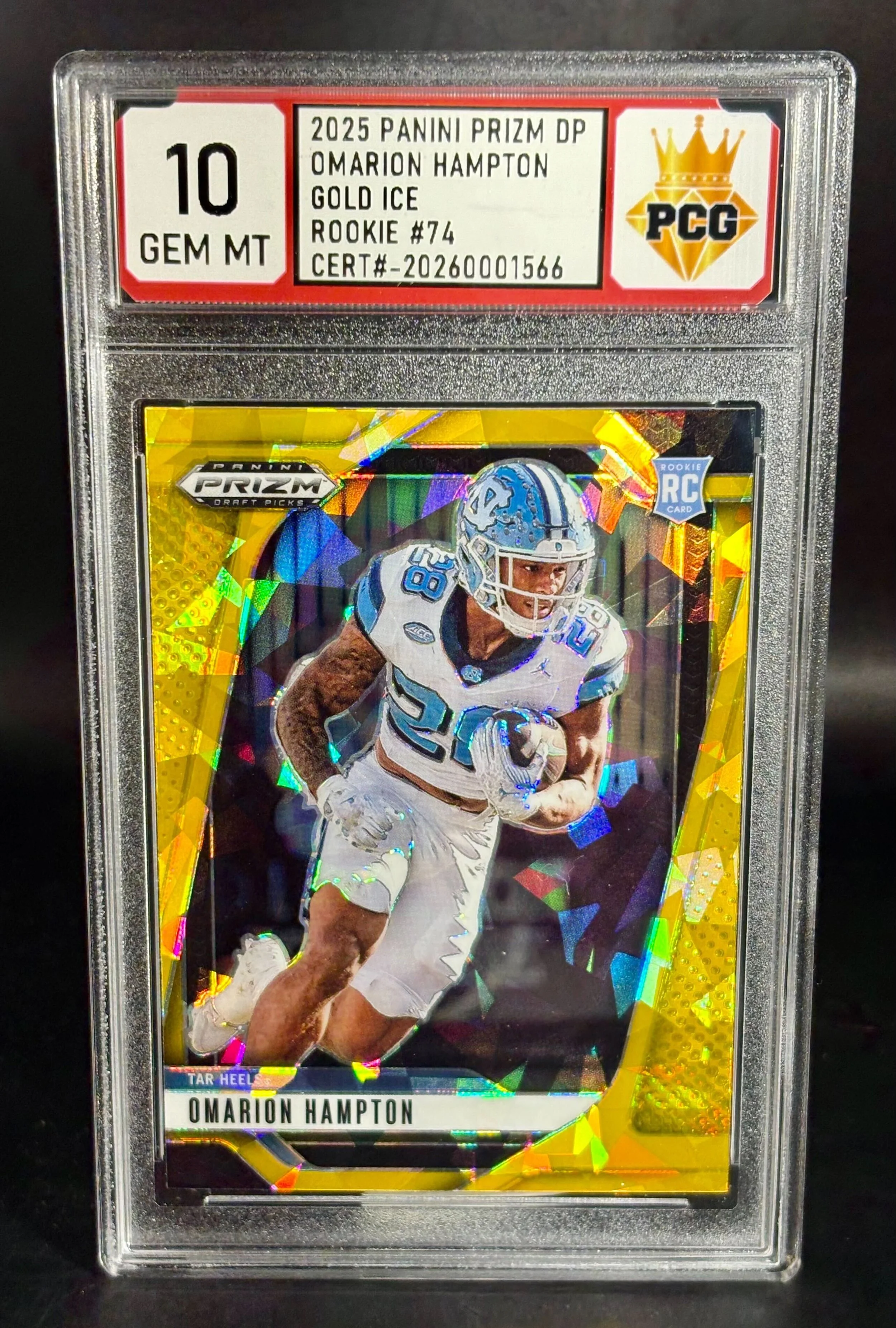 #20260001566 2025 OMARION HAMPTON 10 GEM MT