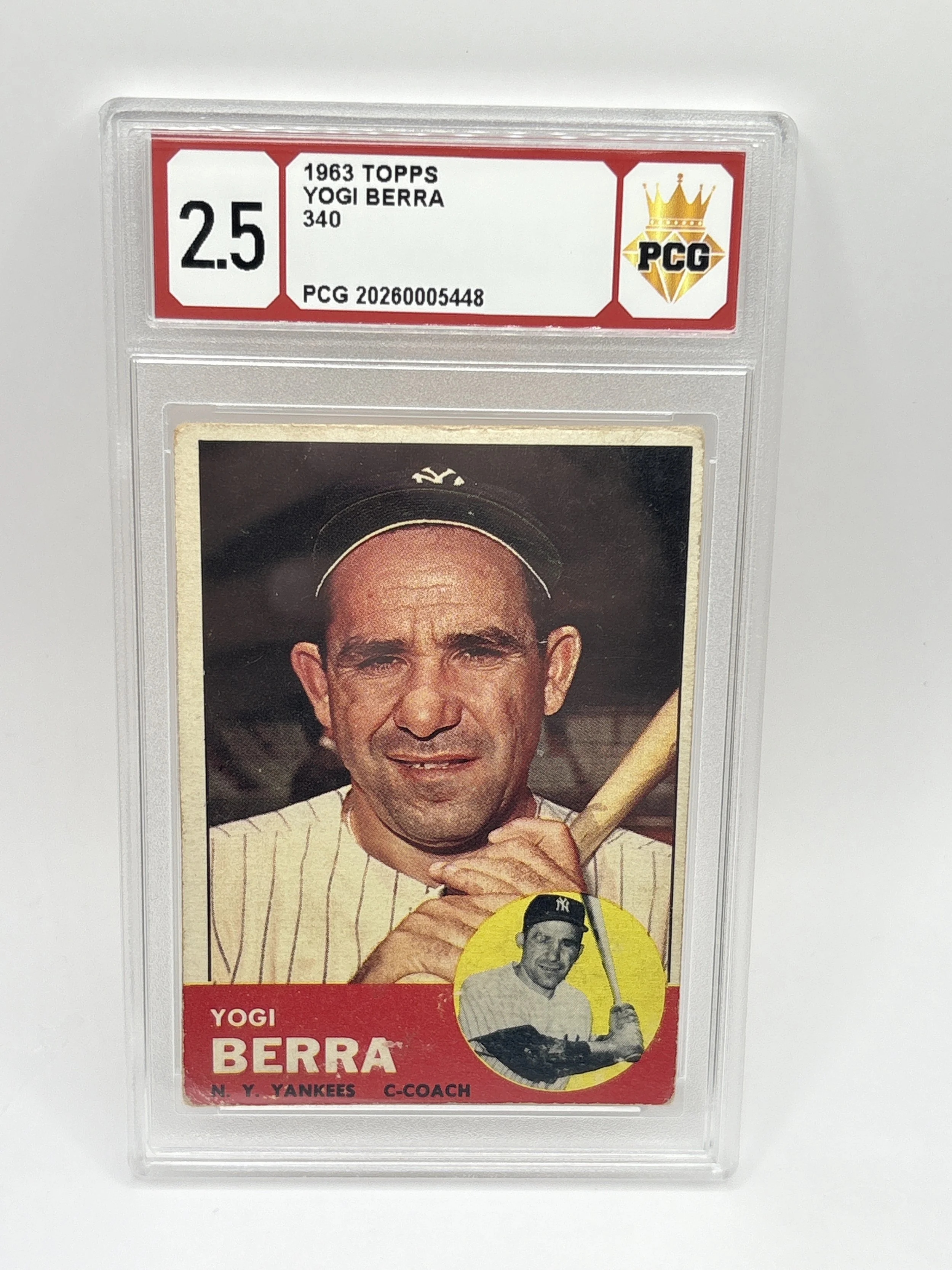 #20260005448 1963 YOGI BERRA 2.5
