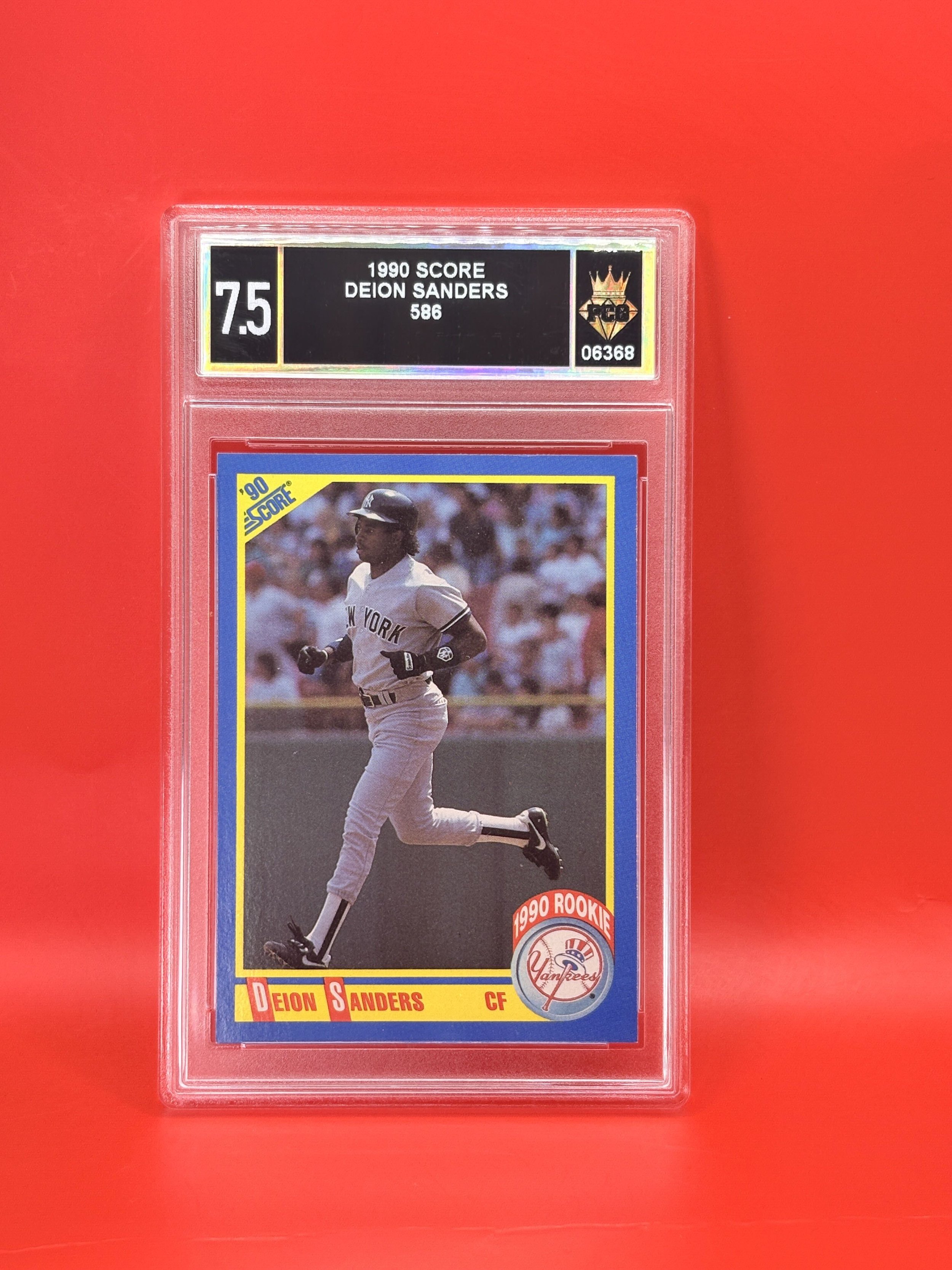 #06368 1990 DEION SANDERS 7.5