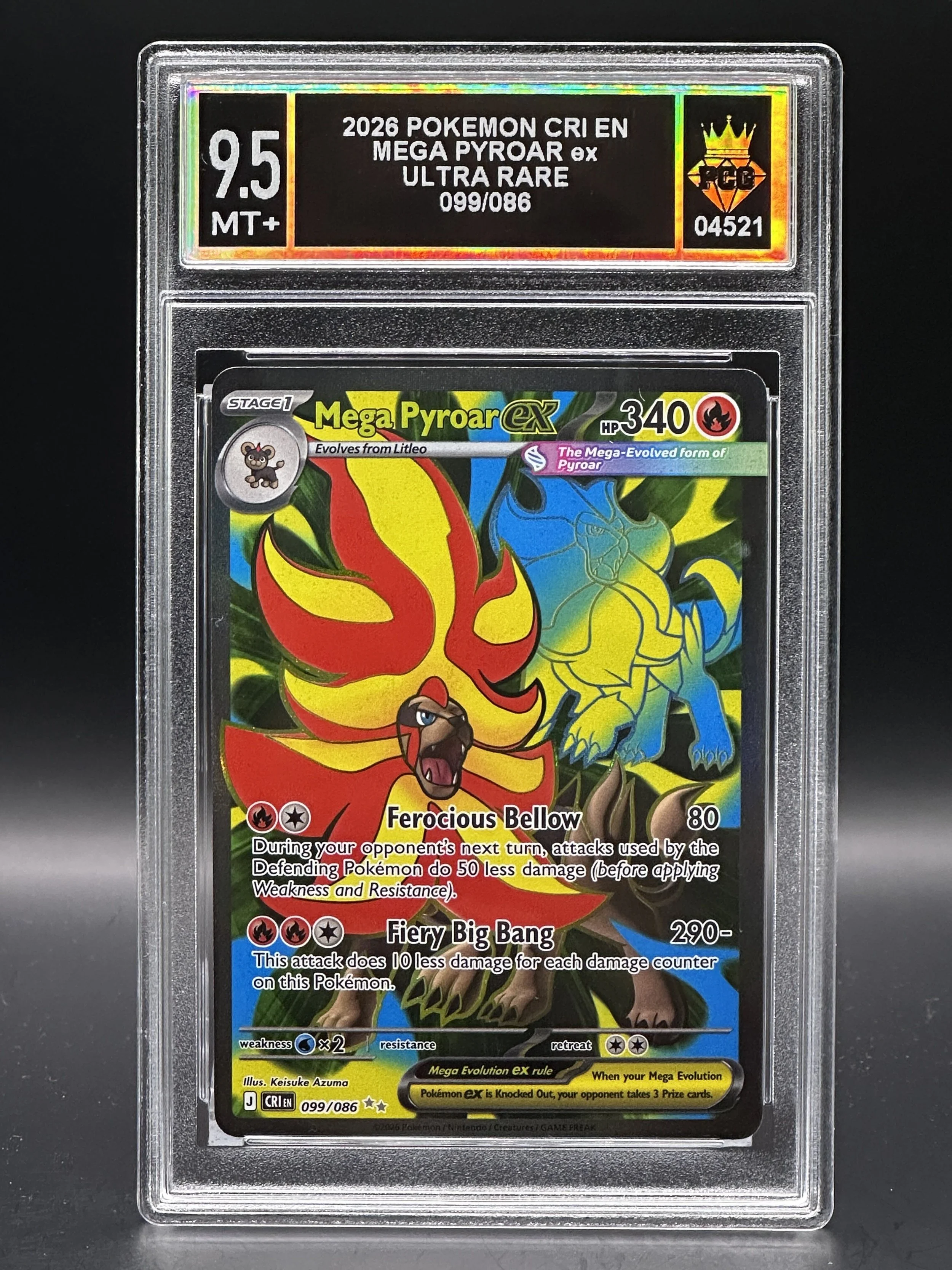 #04521 2026 MEGA PYROAR EX 9.5 MT+