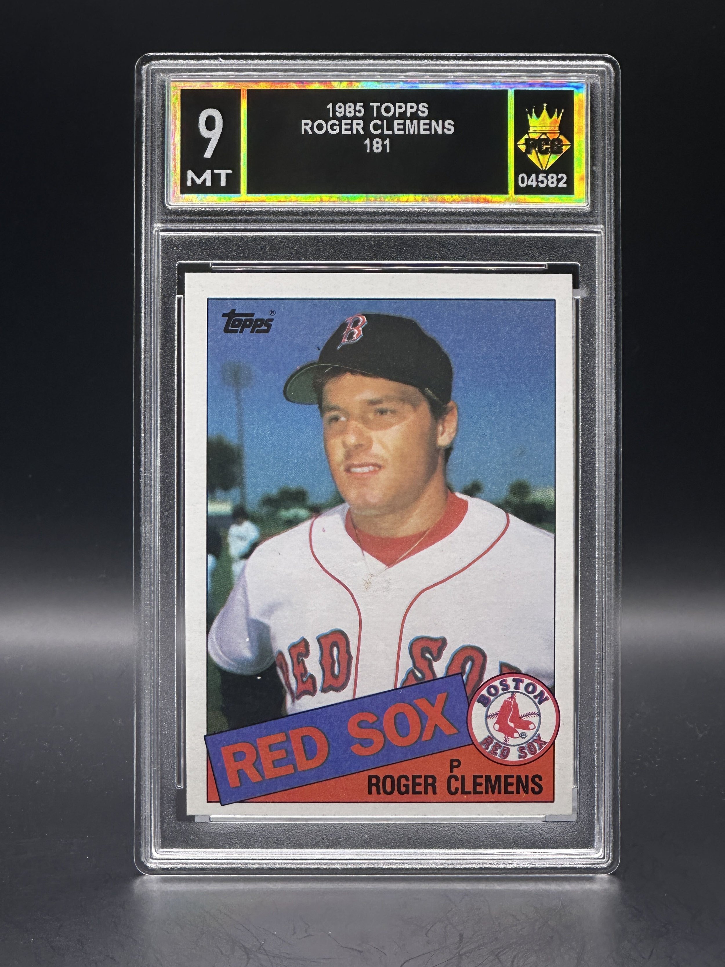 #04582 1985 ROGER CLEMENS 9 MT