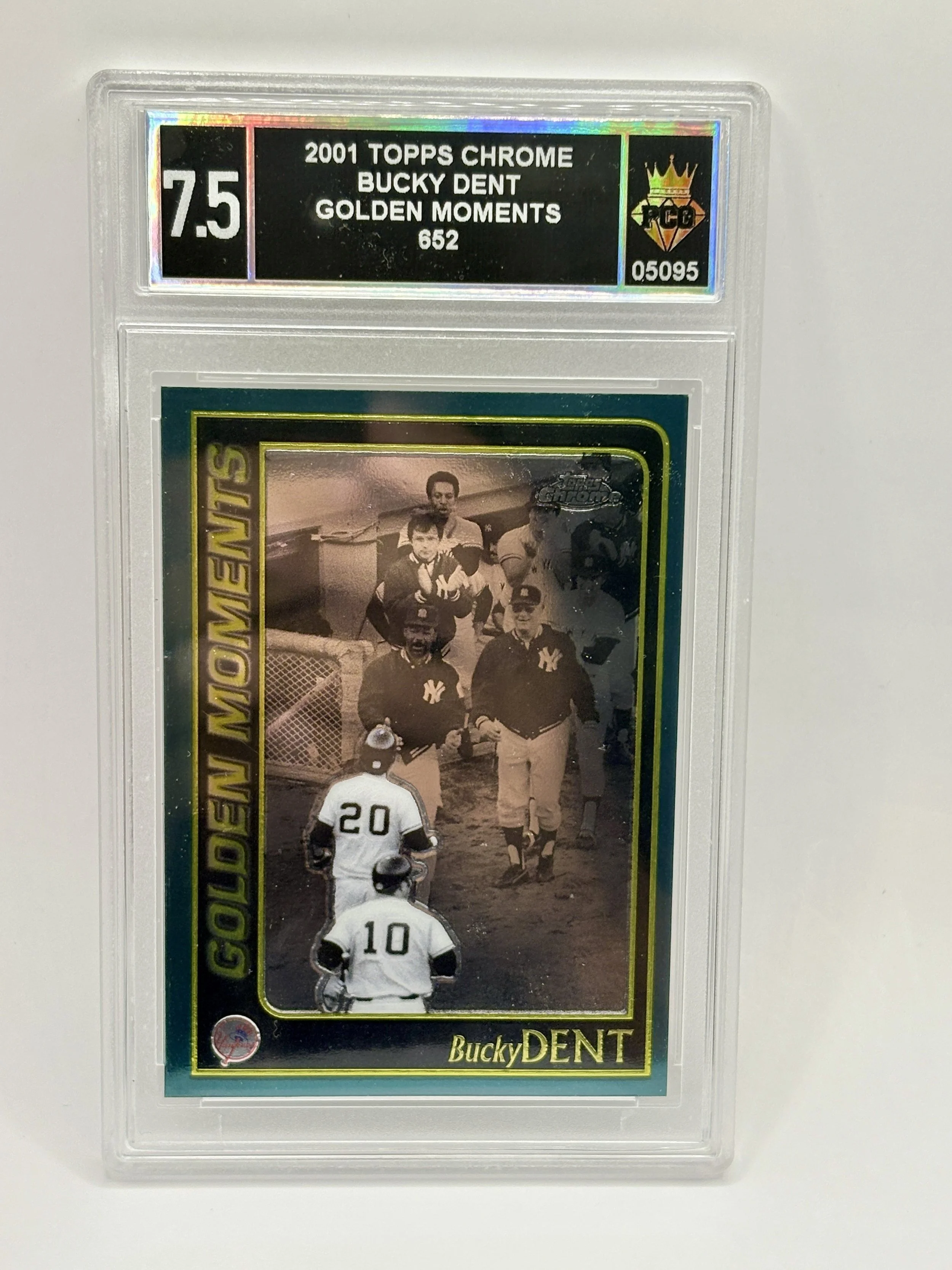 #20260005095 2001 BUCKY DENT 7.5