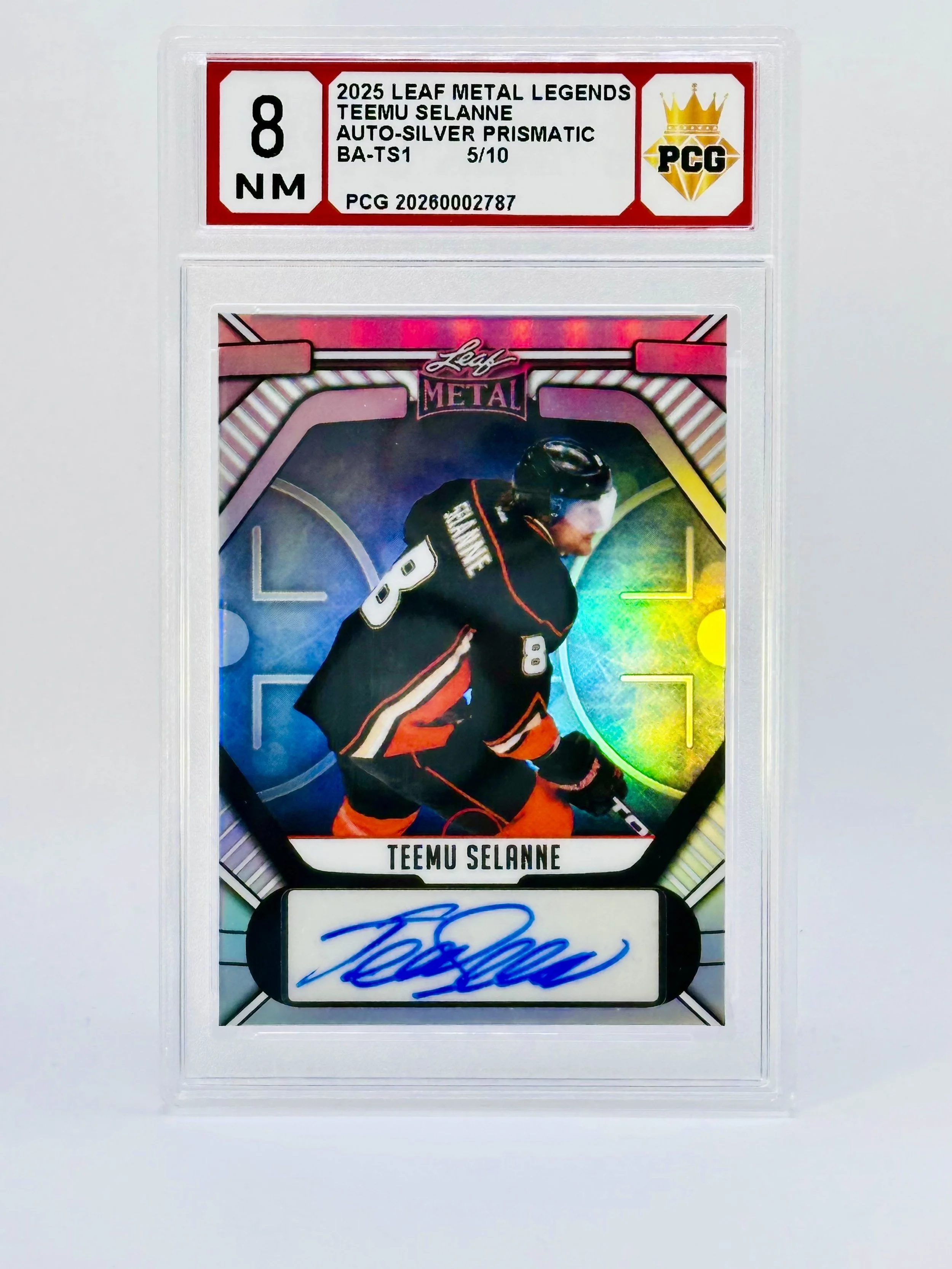 #20260002787 2025 TEEMU SELANNE 8 NM