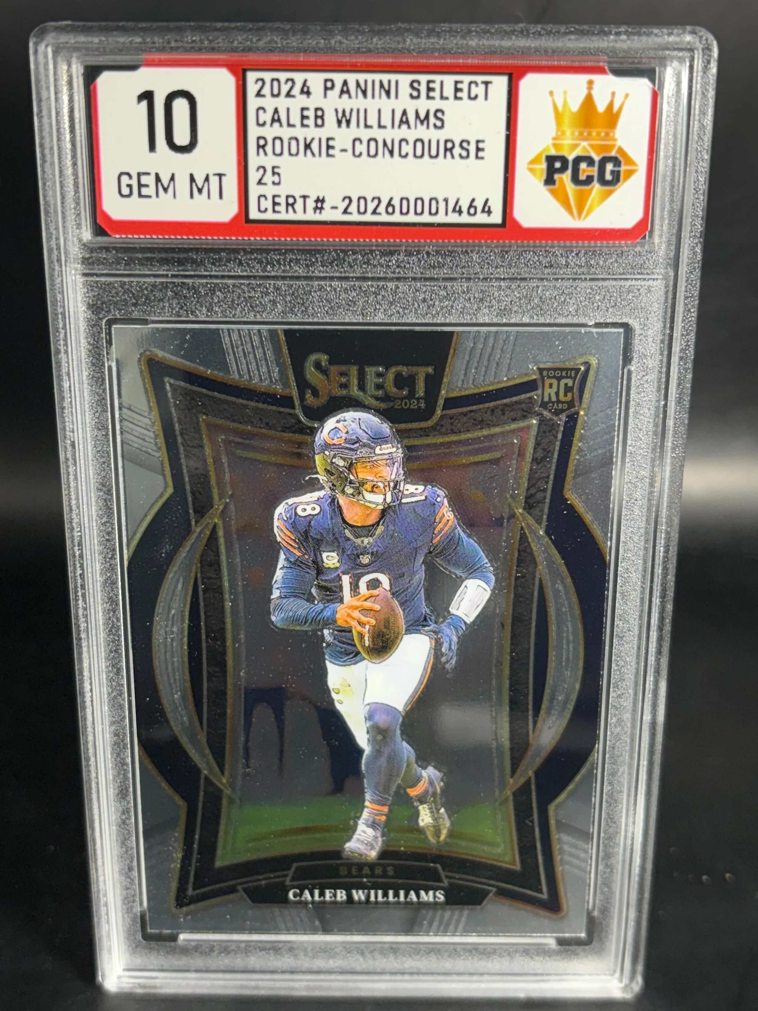 #20260001464 2024 CALEB WILLIAMS 10 GEM MT