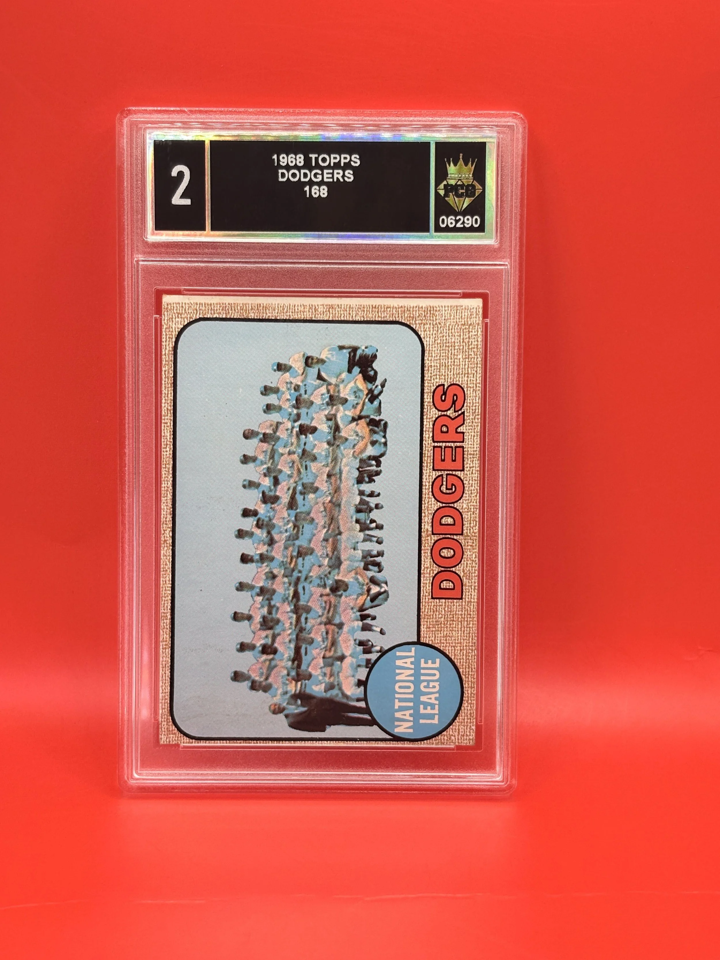 #06290 1968 DODGERS 2