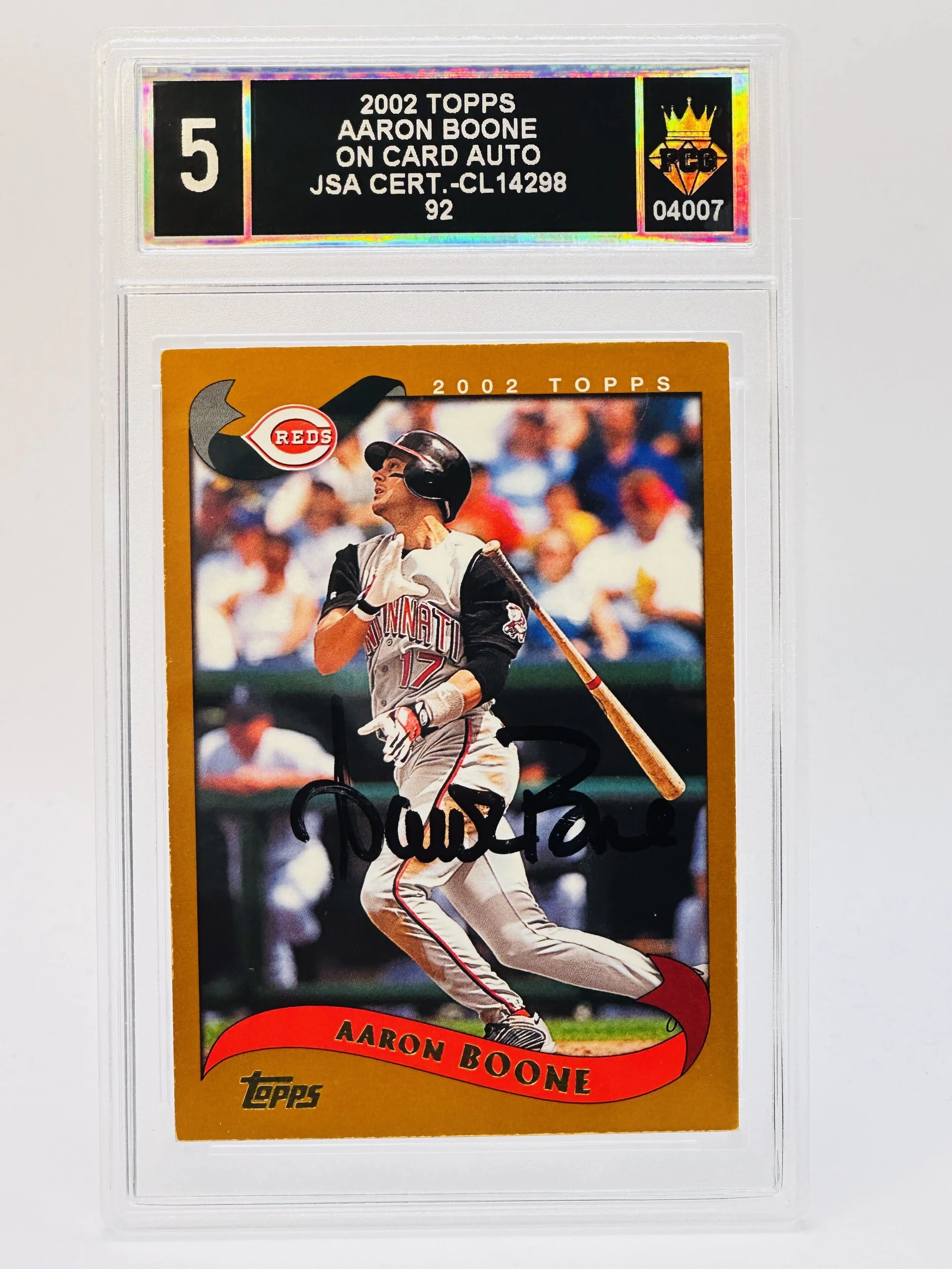 #20260004007 2002 AARON BOONE 5