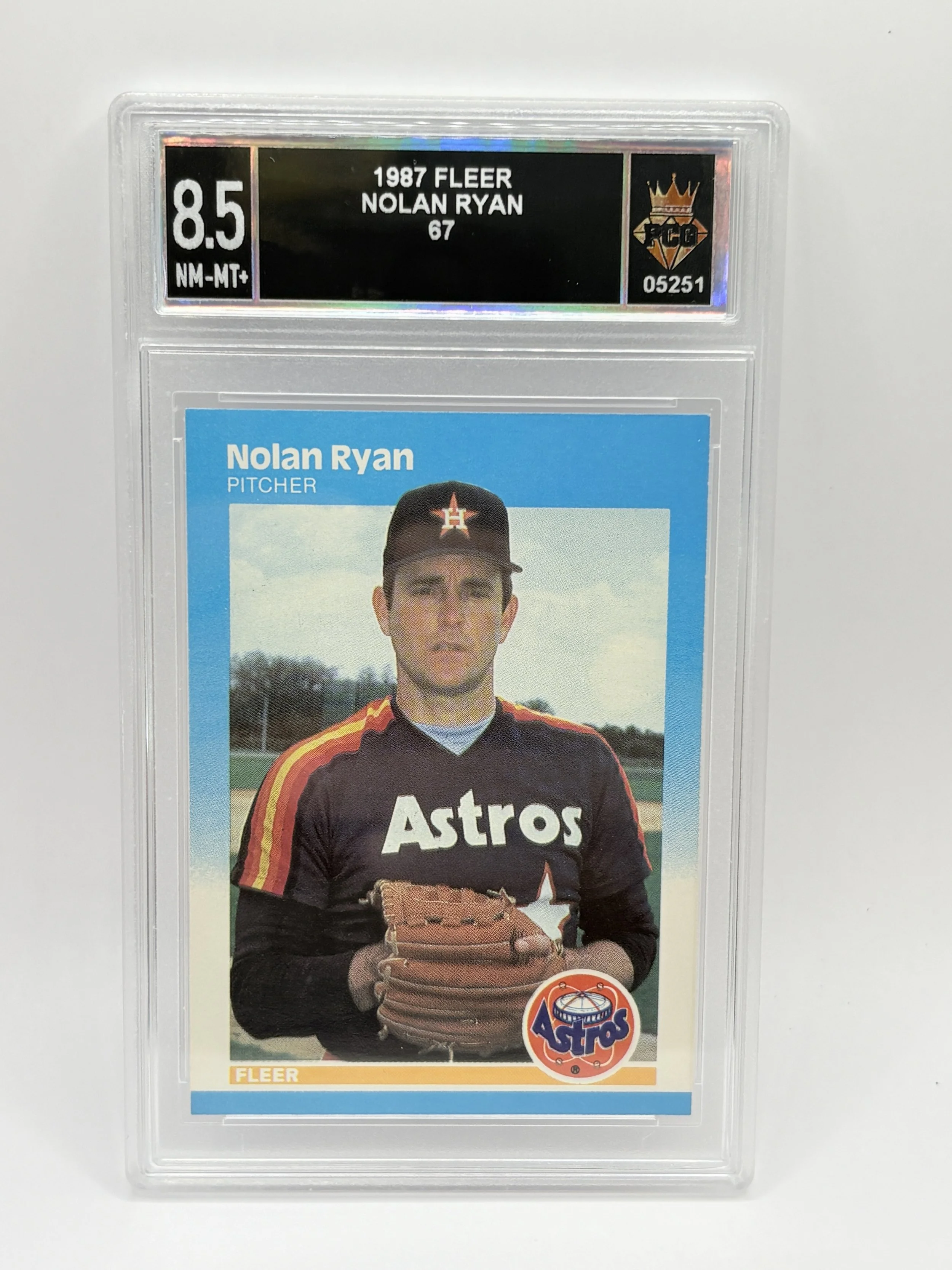 #20260005251 1987 NOLAN RYAN 8.5 NM-MT+