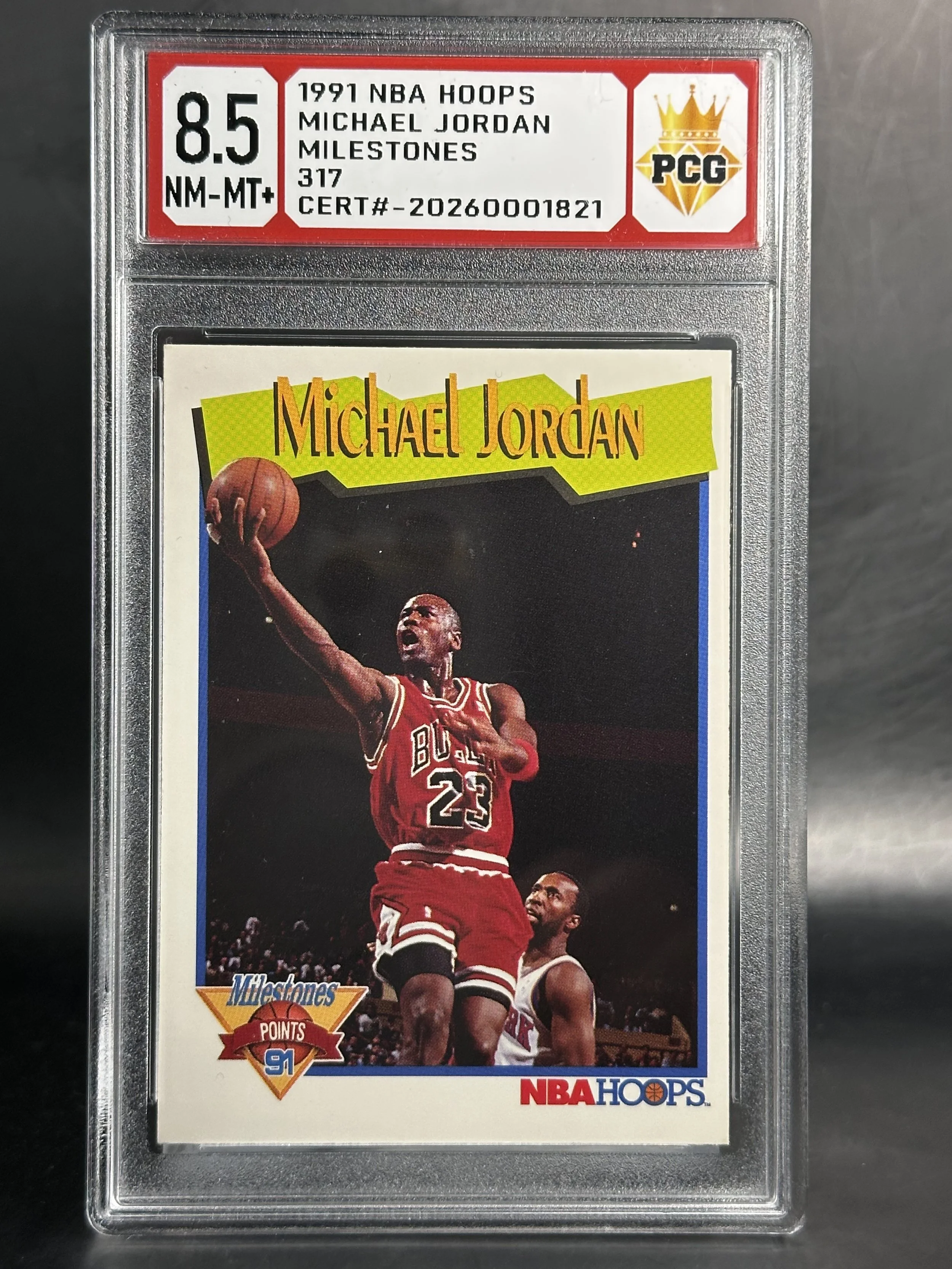 #20270001821 1991 MICHAEL JORDAN 8,5 NM-MT+