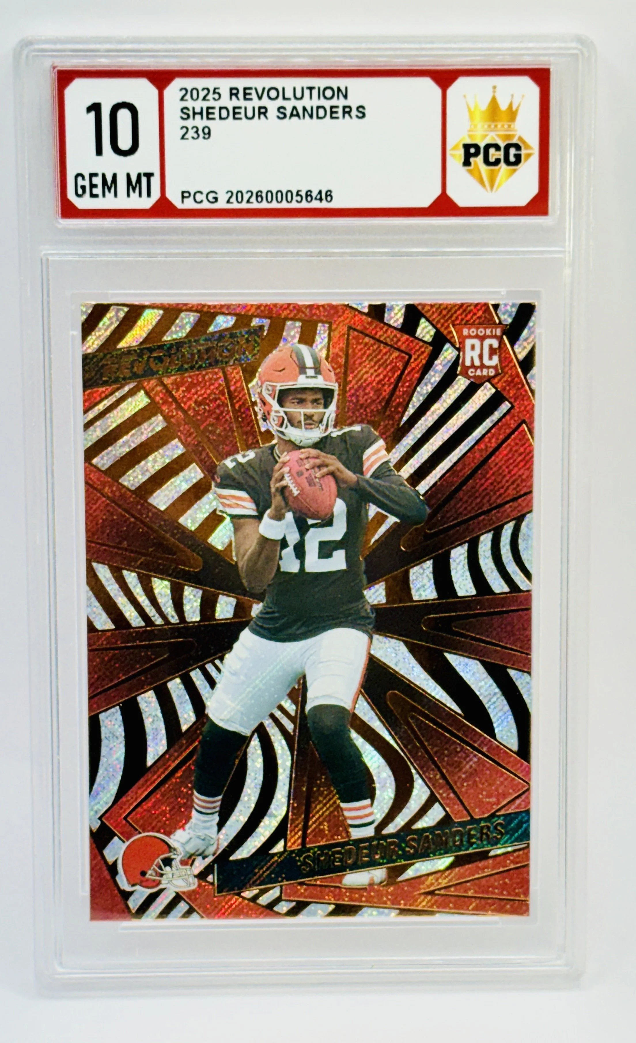 #20260005646 2025 SHEDEUR SANDERS 10 GEM MT