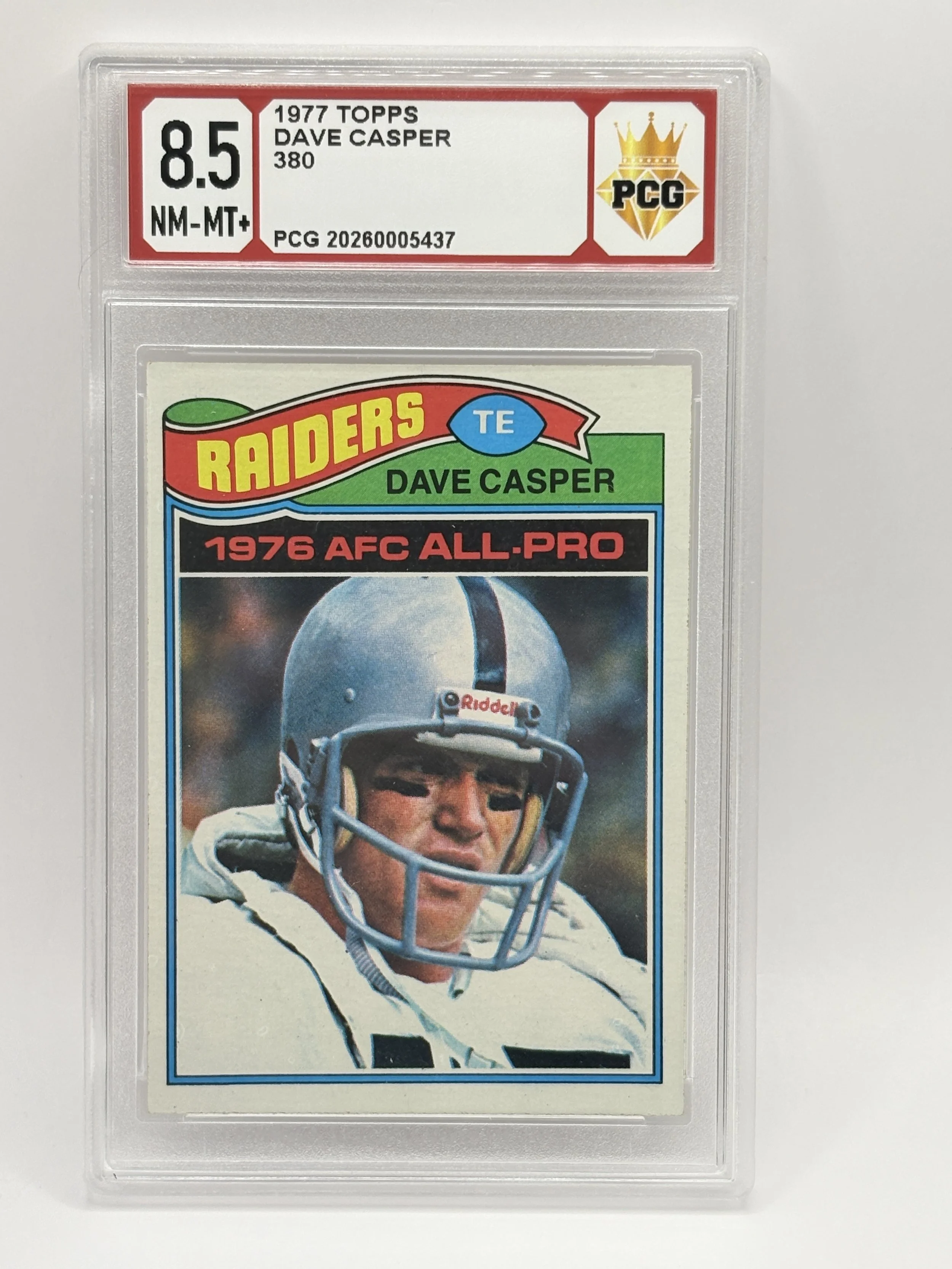 #20260005437 1977 DAVE CASPER 8.5 NM-MT+