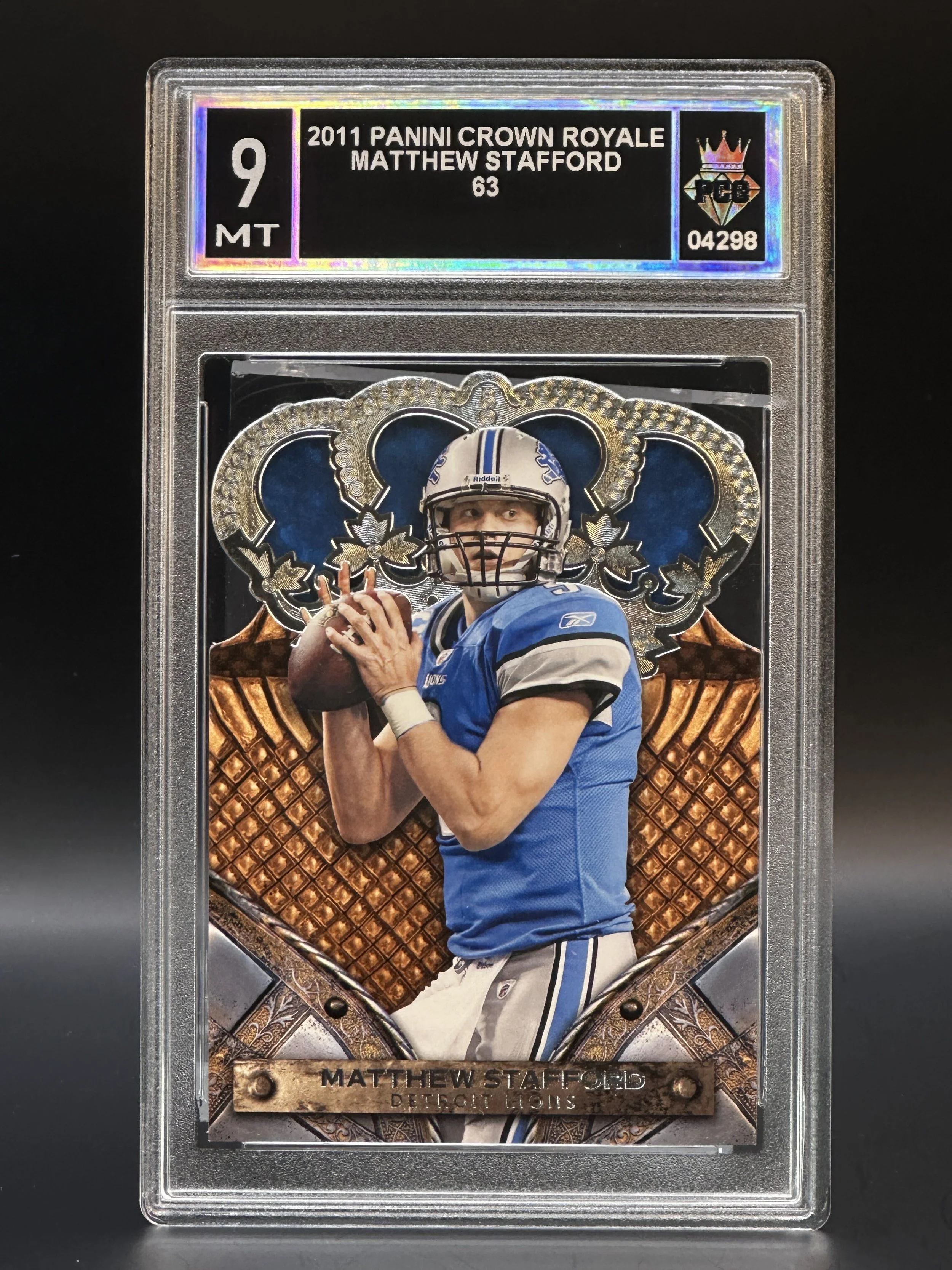 #04298 2011 MATTHEW STAFFORD 9 MT