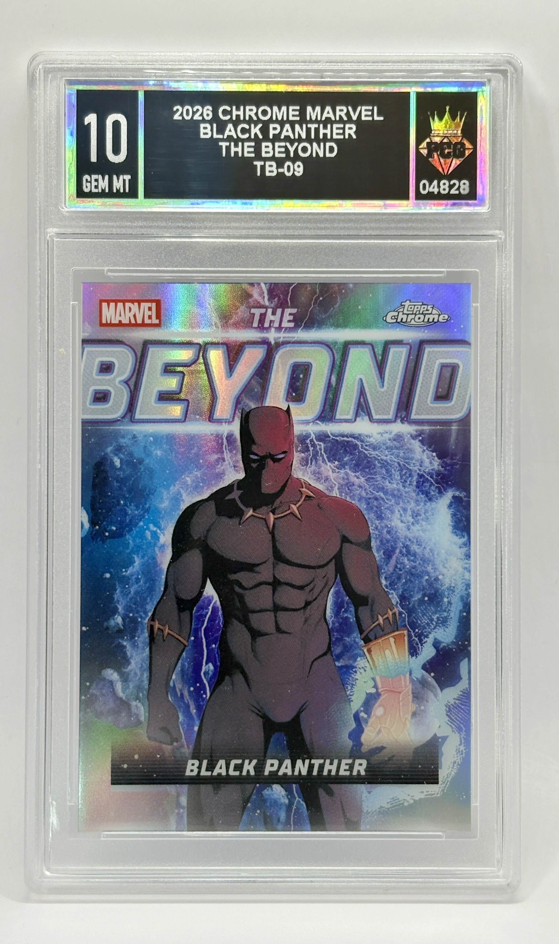 #20260004828 2026 BLACK PANTHER 10 GEM MT