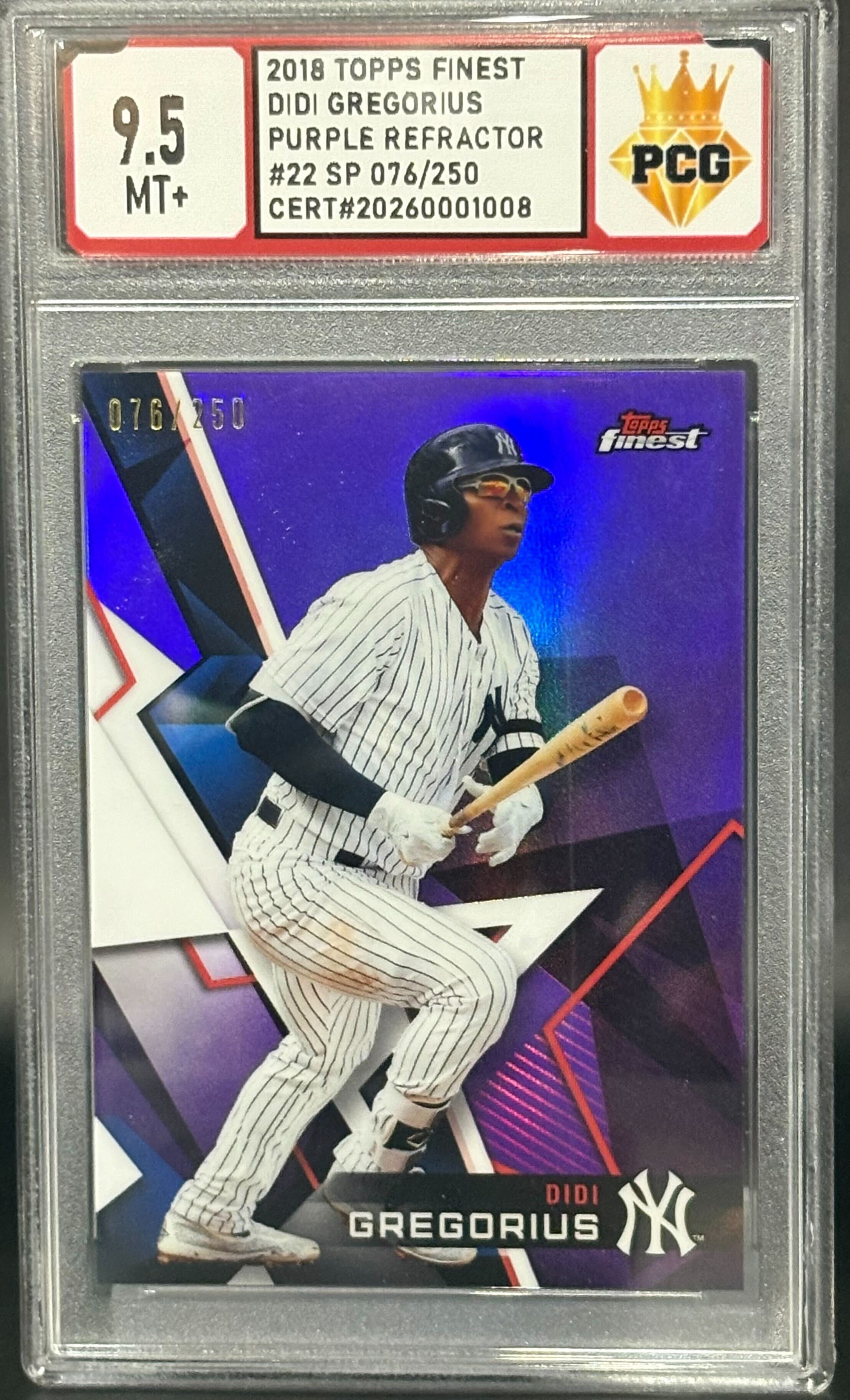 #20260001008 2018 DIDI GREGORIUS 9.5 MT+