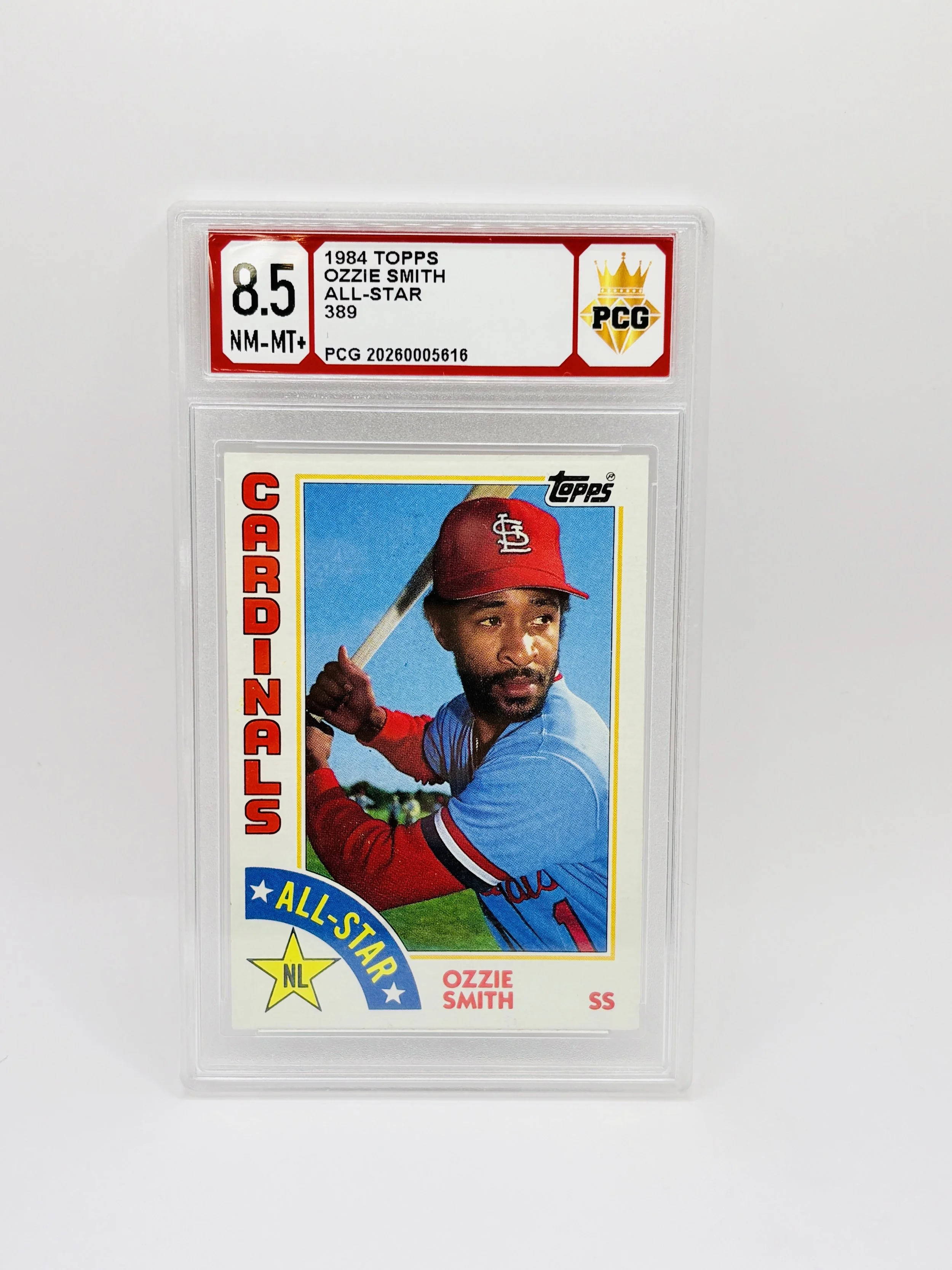 #20260005616 OZZIE SMITH 8.5 NM-MT+