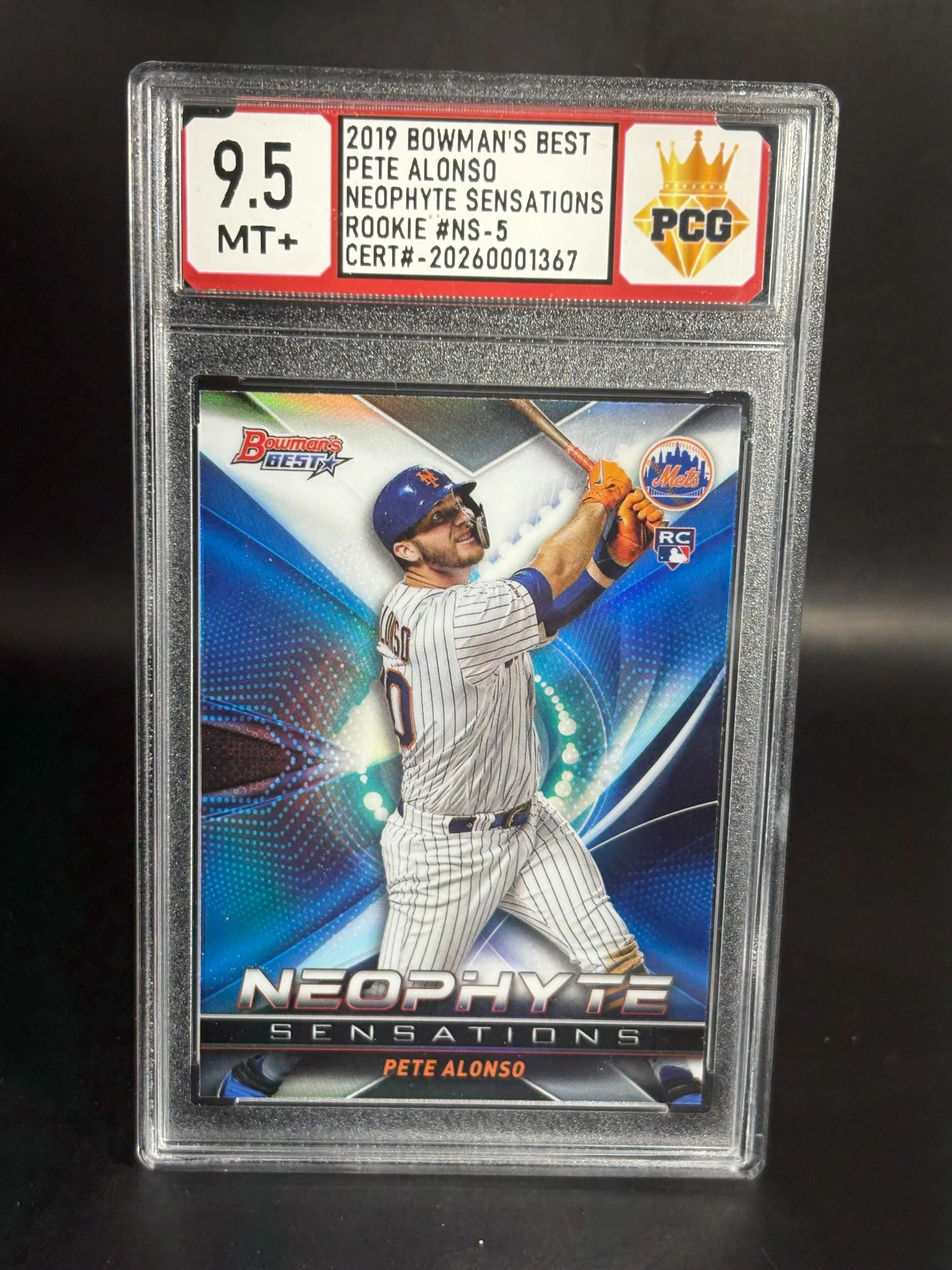 #20250001367 2019 PETE ALONSO 9.5 MT+