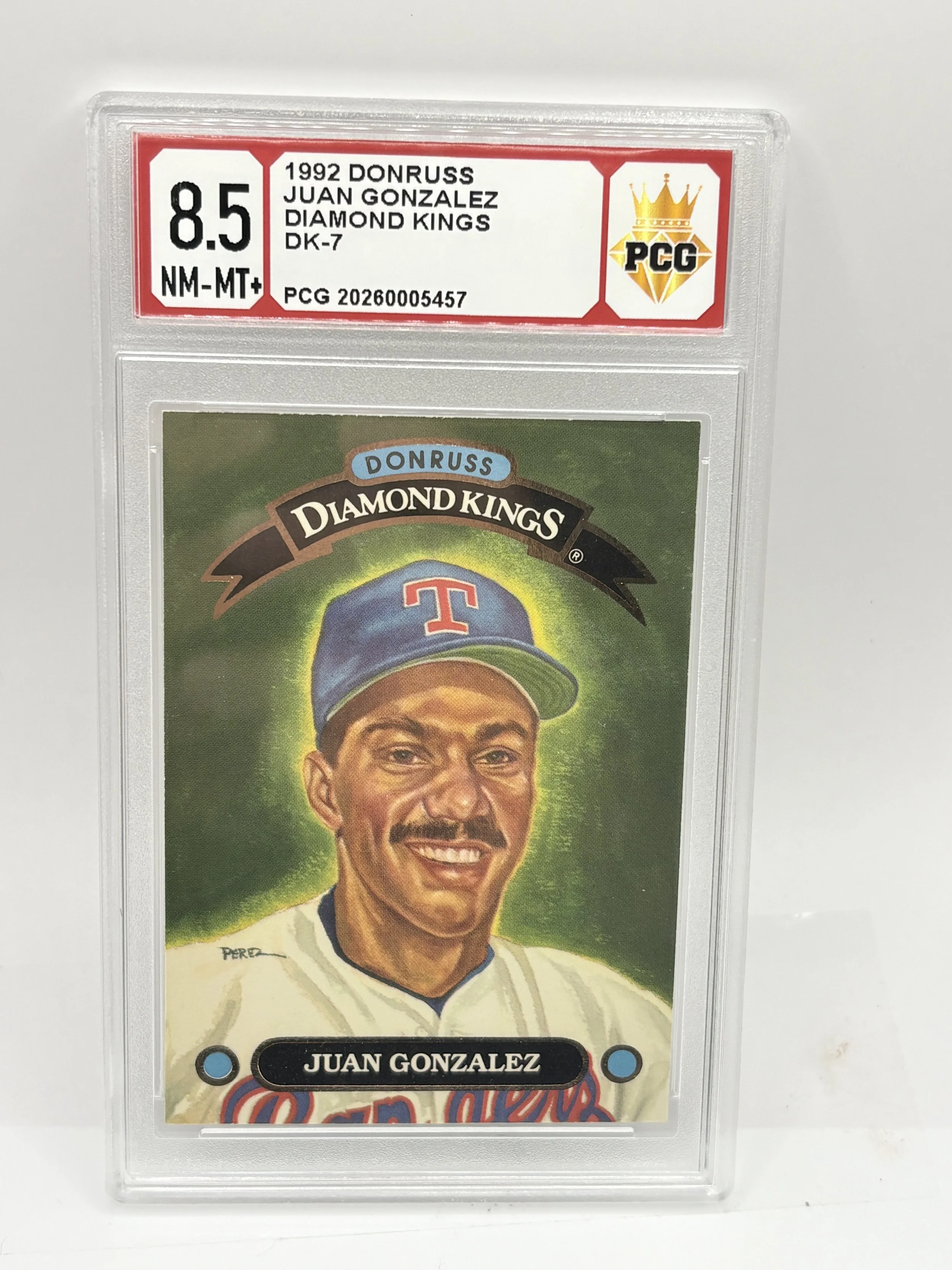 #20260005457 1992 JAUN GONZALEZ 8.5 NM-MT+