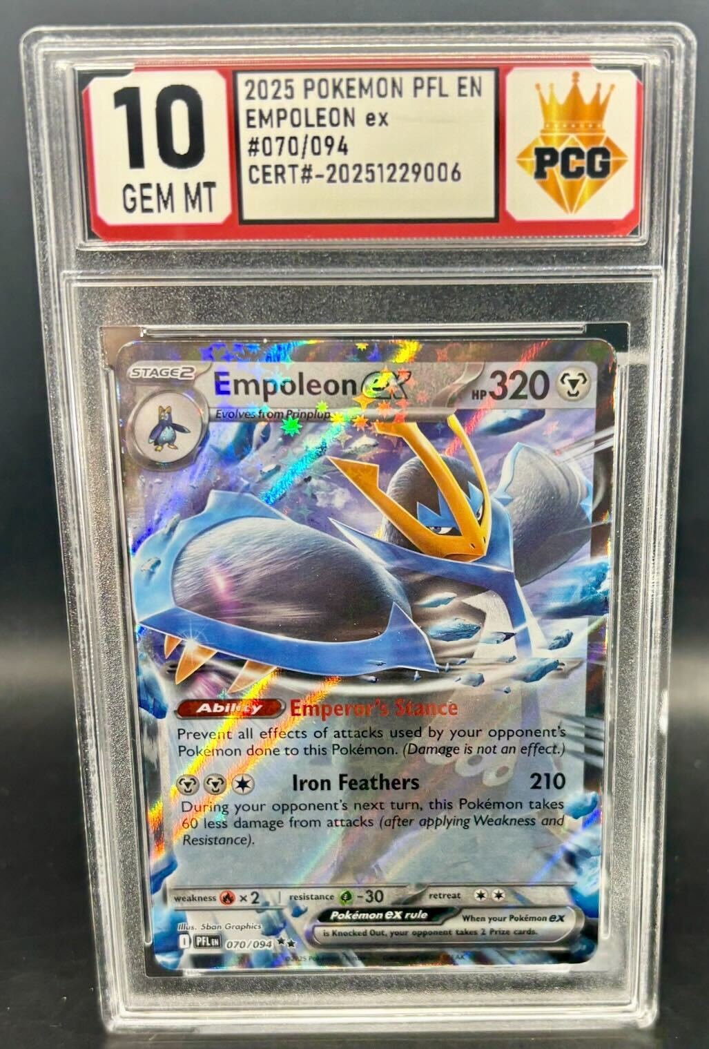 #20251229006 2025 POKEMON 10 GEM MT