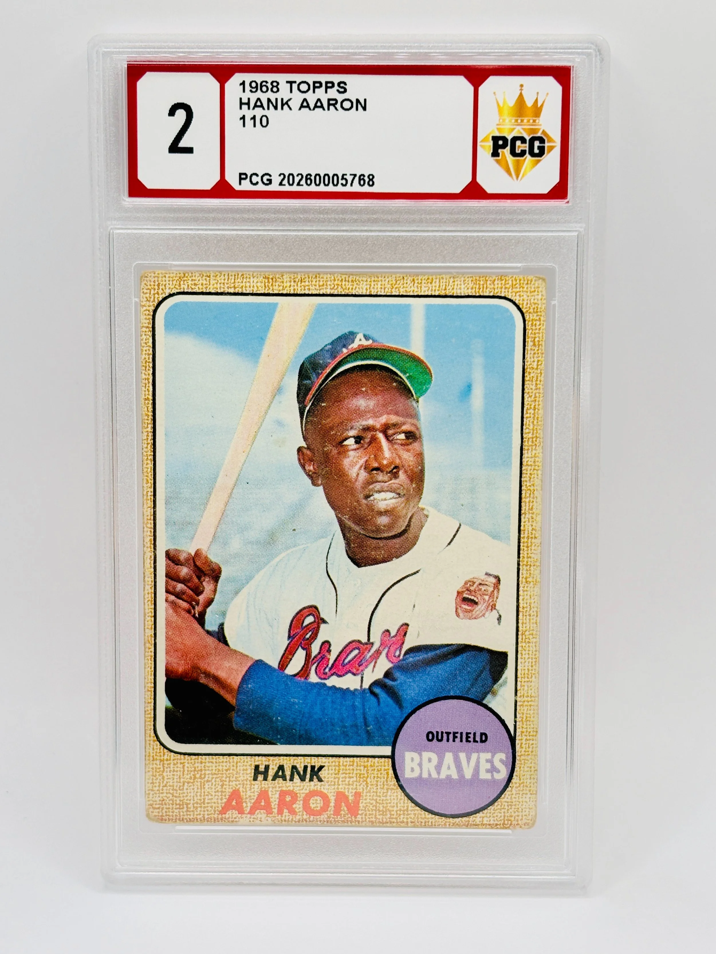 #20260005768 1968 HANK AARON 2