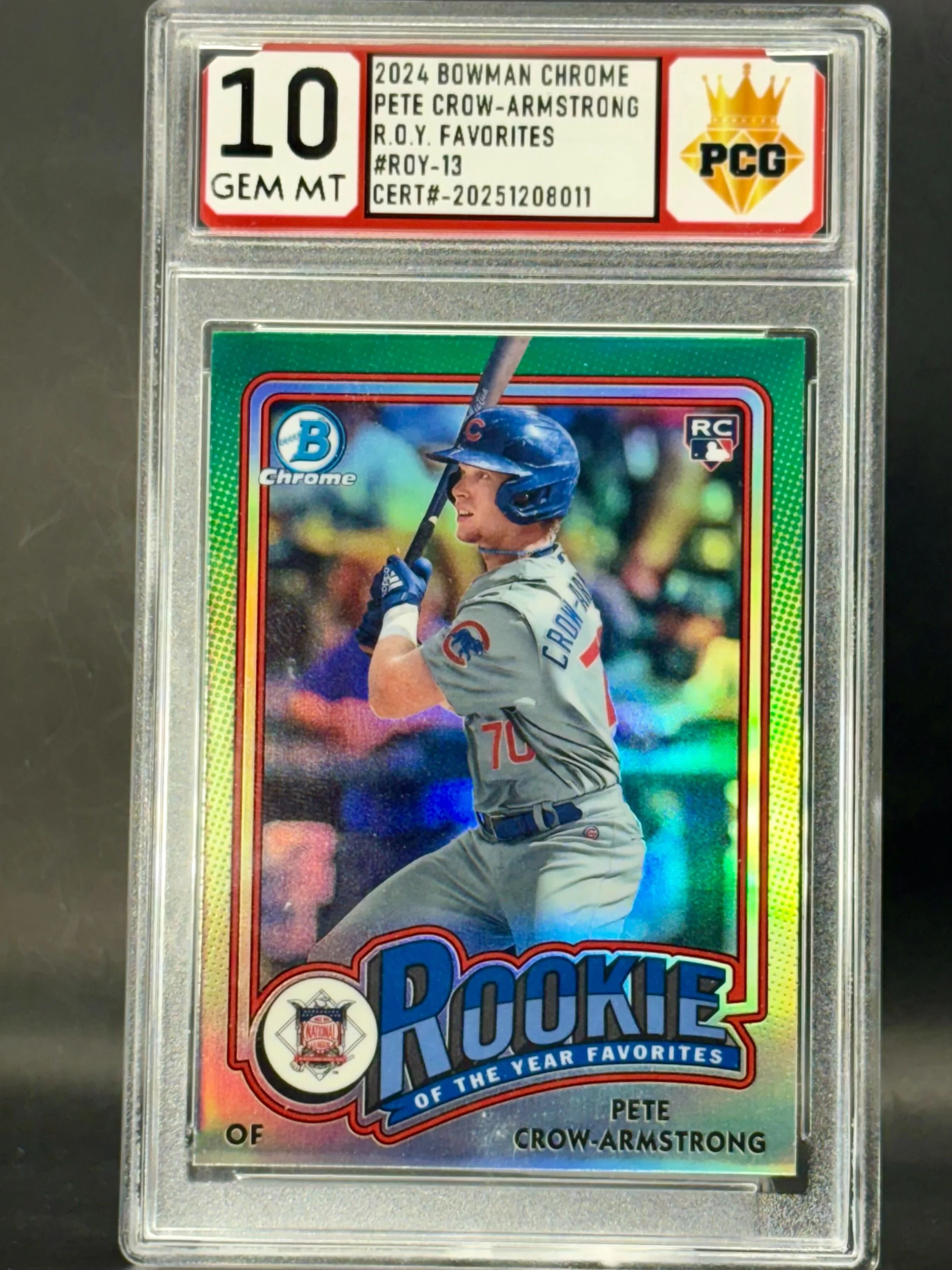 #20251208011 Pete Crow-Armstrong 10 GEM MT