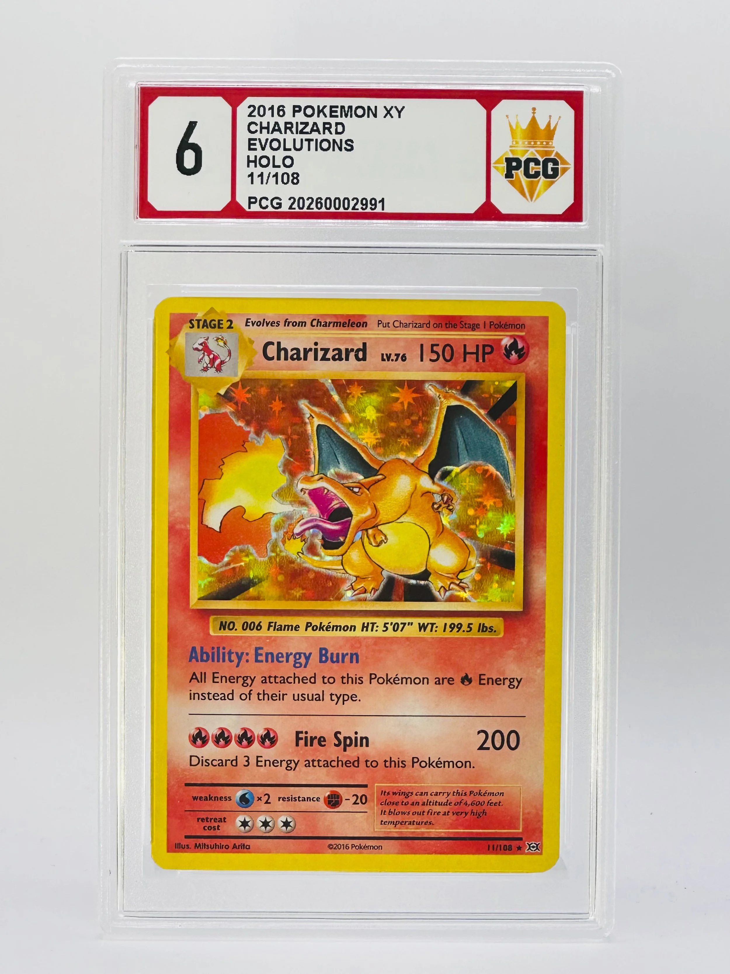 #20260002991 2016 CHARIZARD 6