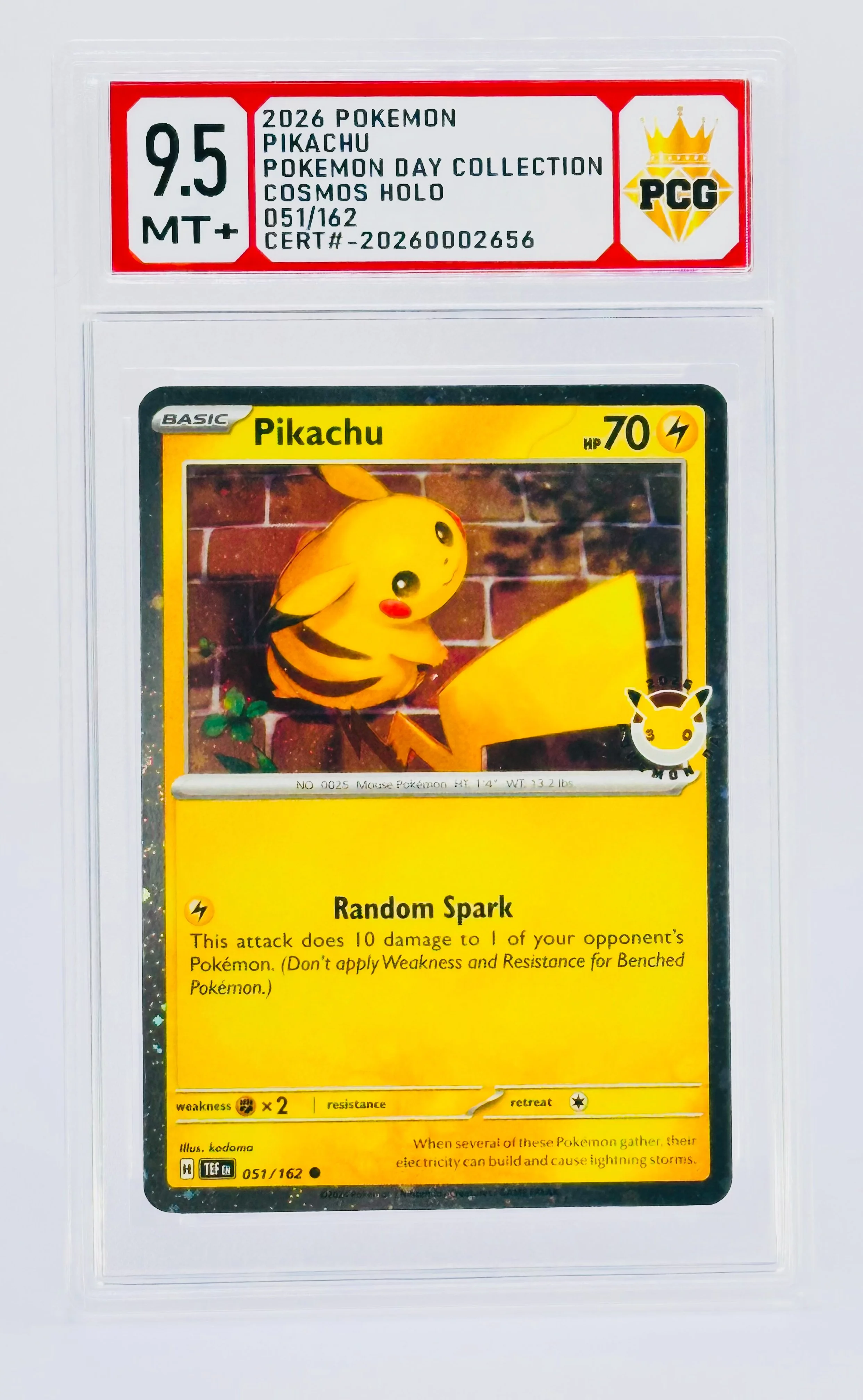 #20260002656 2026 PIKACHU 9.5 MT