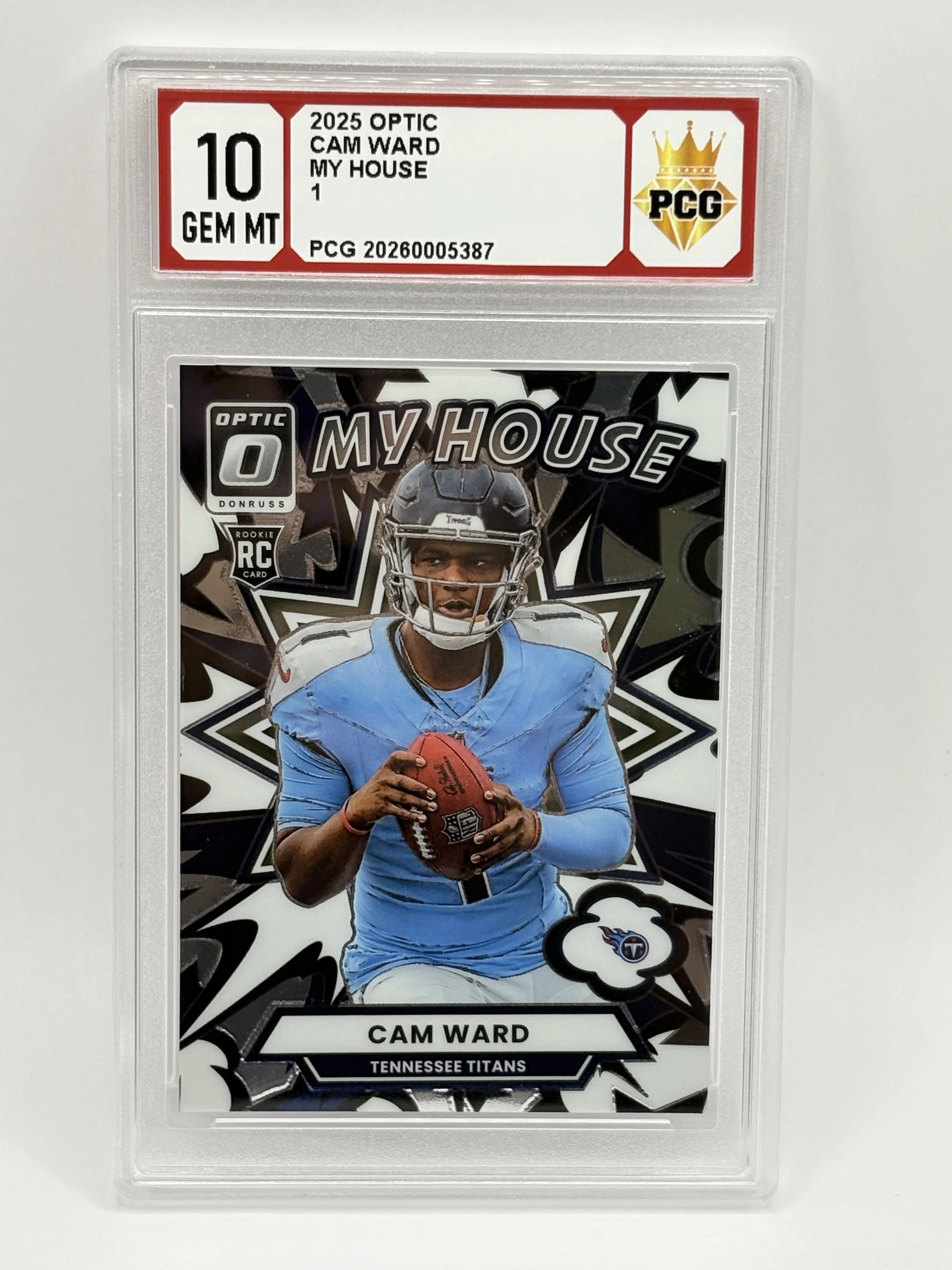 #20260005387 2025 CAM WARD 10 GEM MT