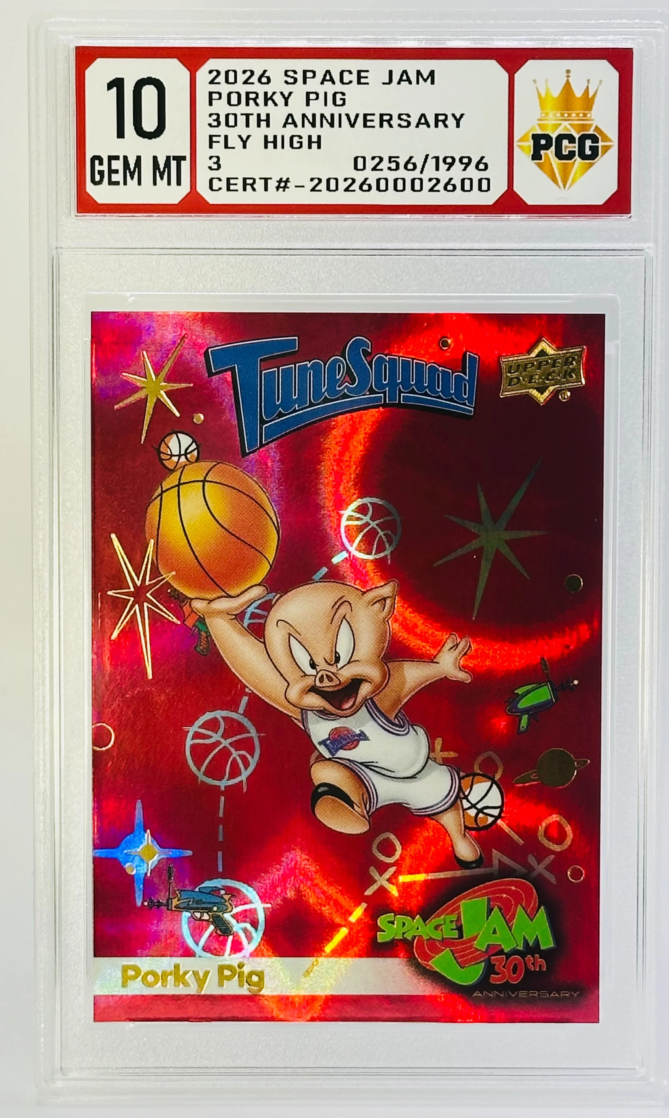 #20260002600 2026 PORKY PIG 10 GEM MT+
