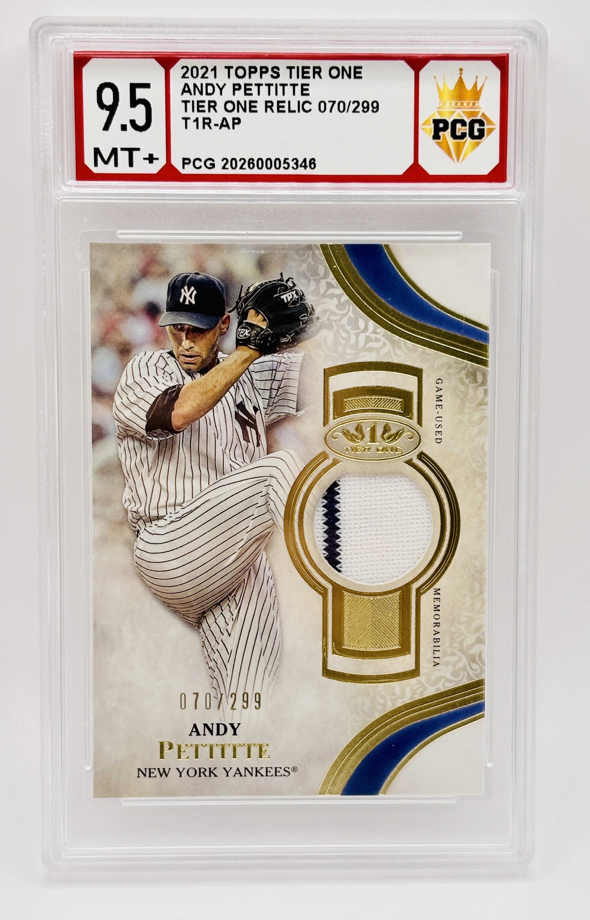 #20260005346 2021 ANDY PETTITTE 9.5 MT+