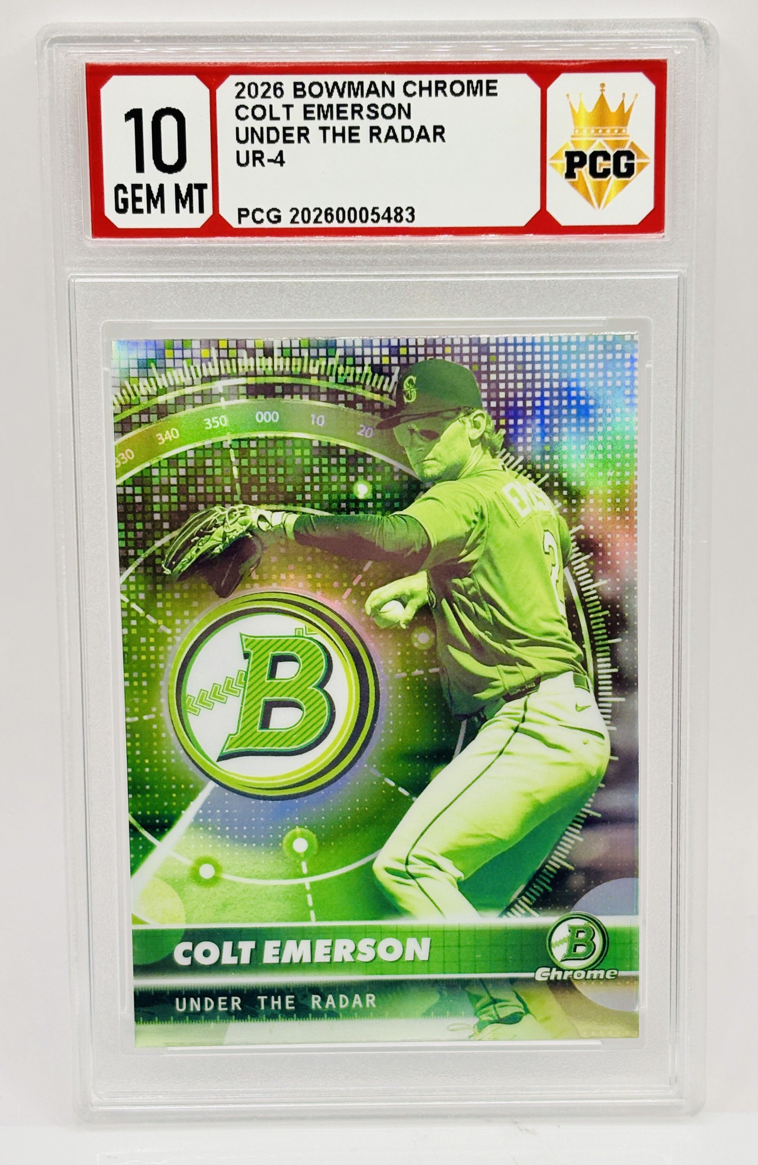 #20260005483 2026 COLT EMERSON 10 GEM MT