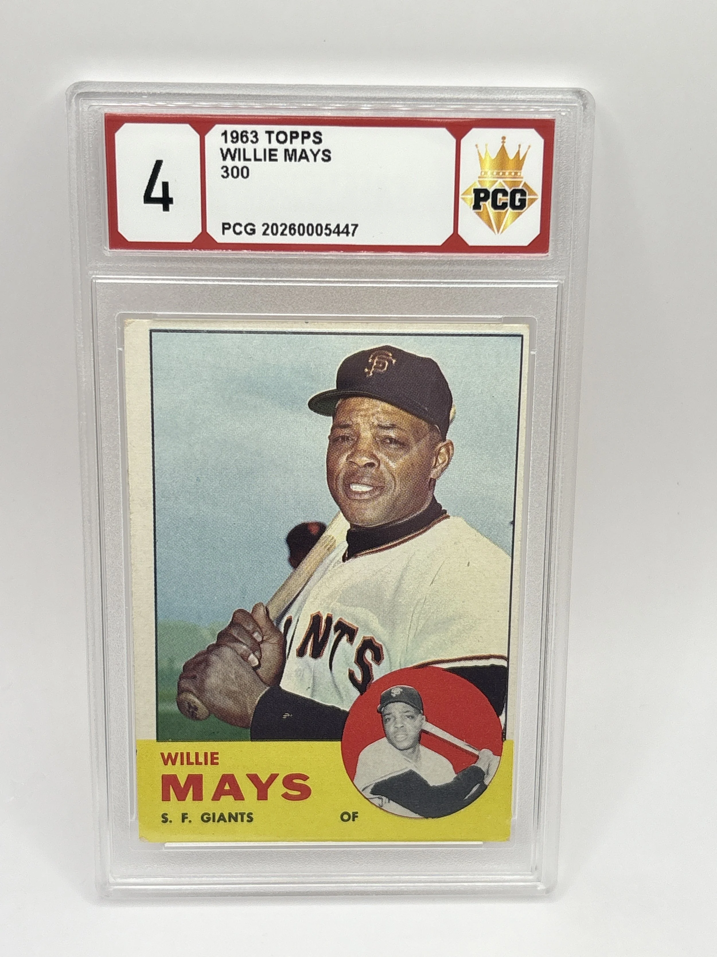 #20260005447 1963 WILLIE MAYS 4