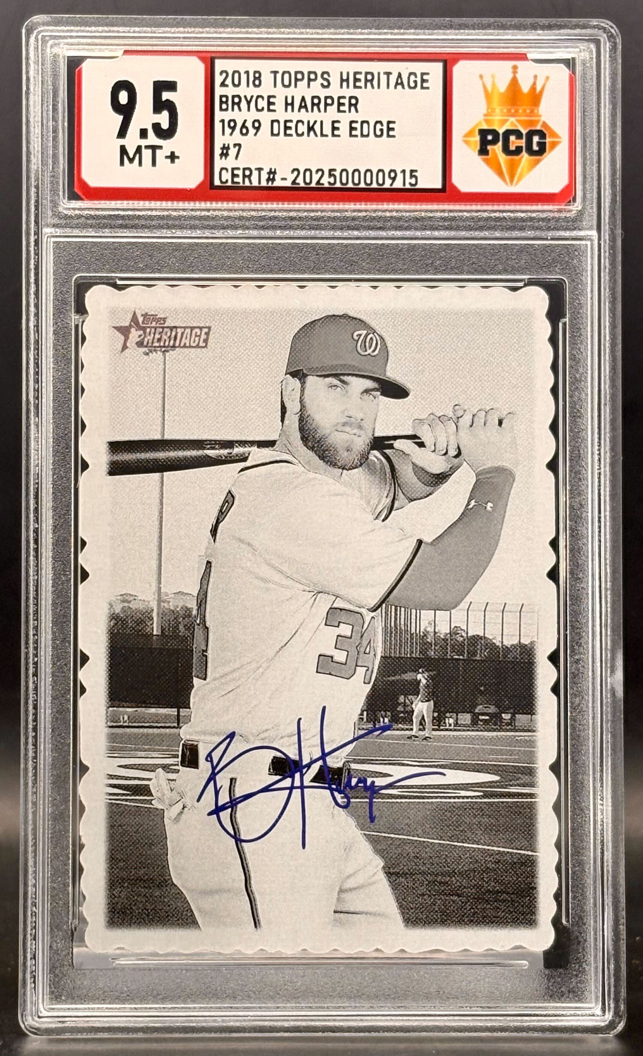 #2025125000015 2018 BRYCE HARPER 9.5 MT+