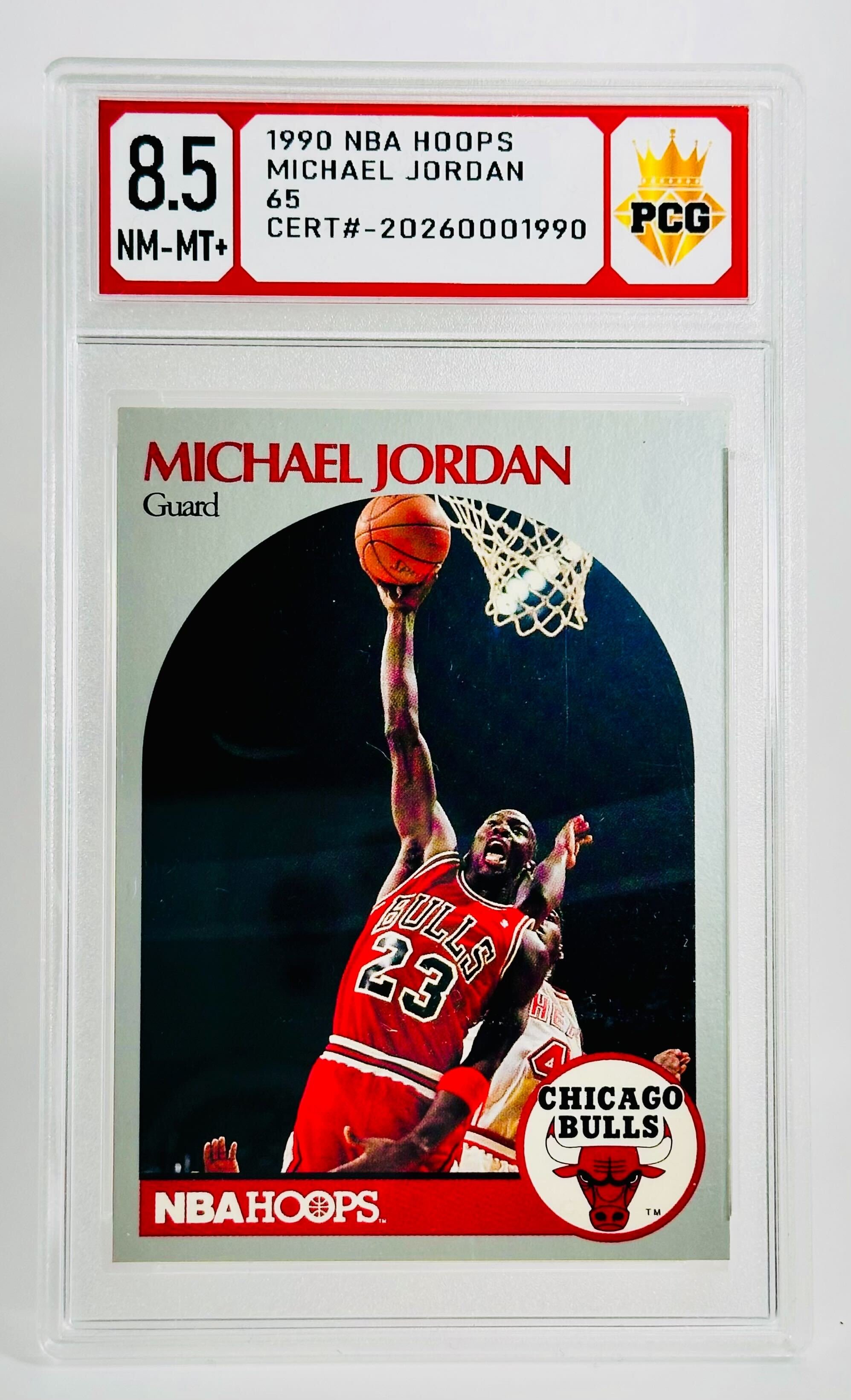 #20260001990 MICHAEL JORDAN 8.5 NM-MT+