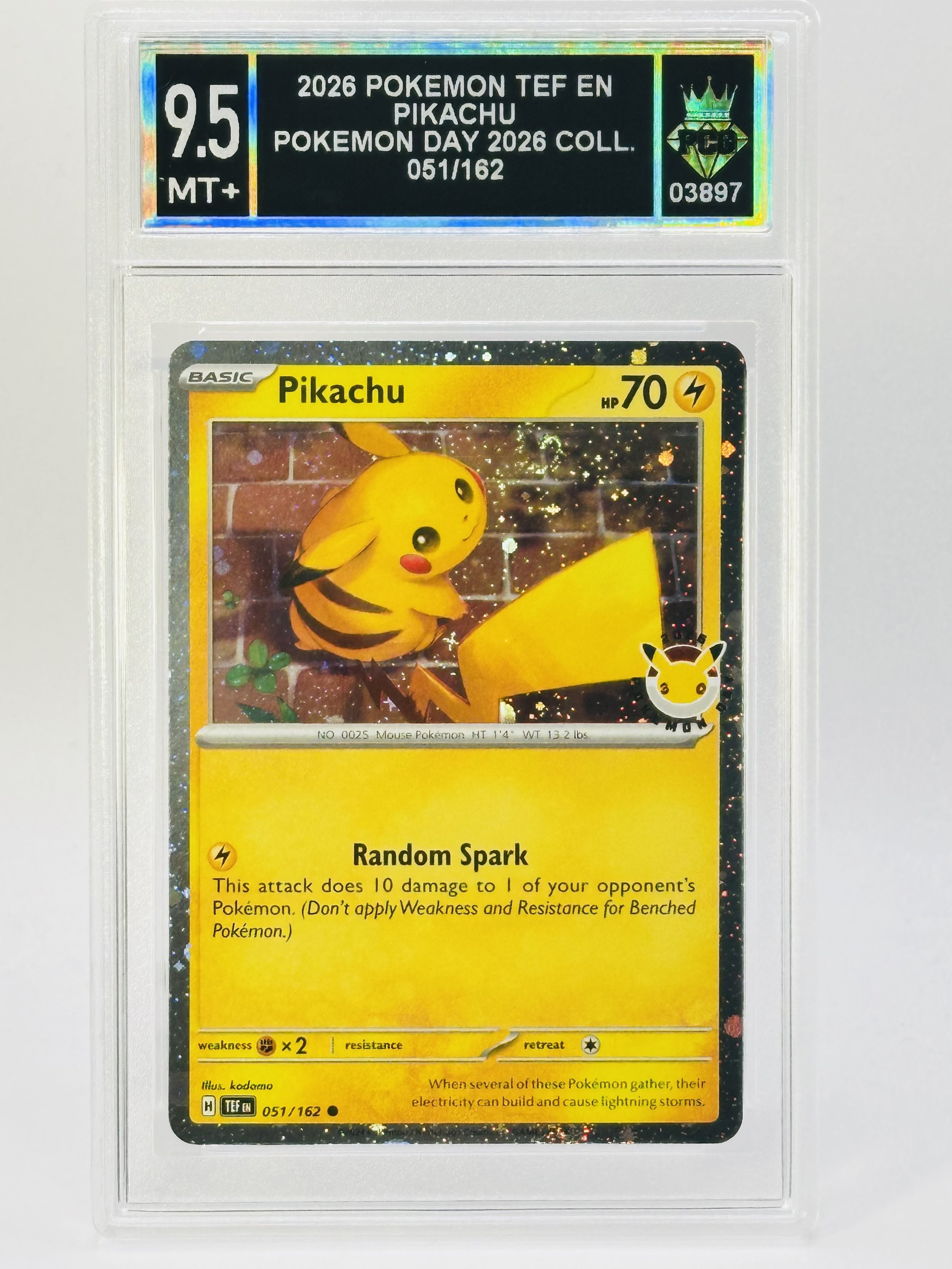 #20260003897 2026 PIKACHU 9.5 MT+