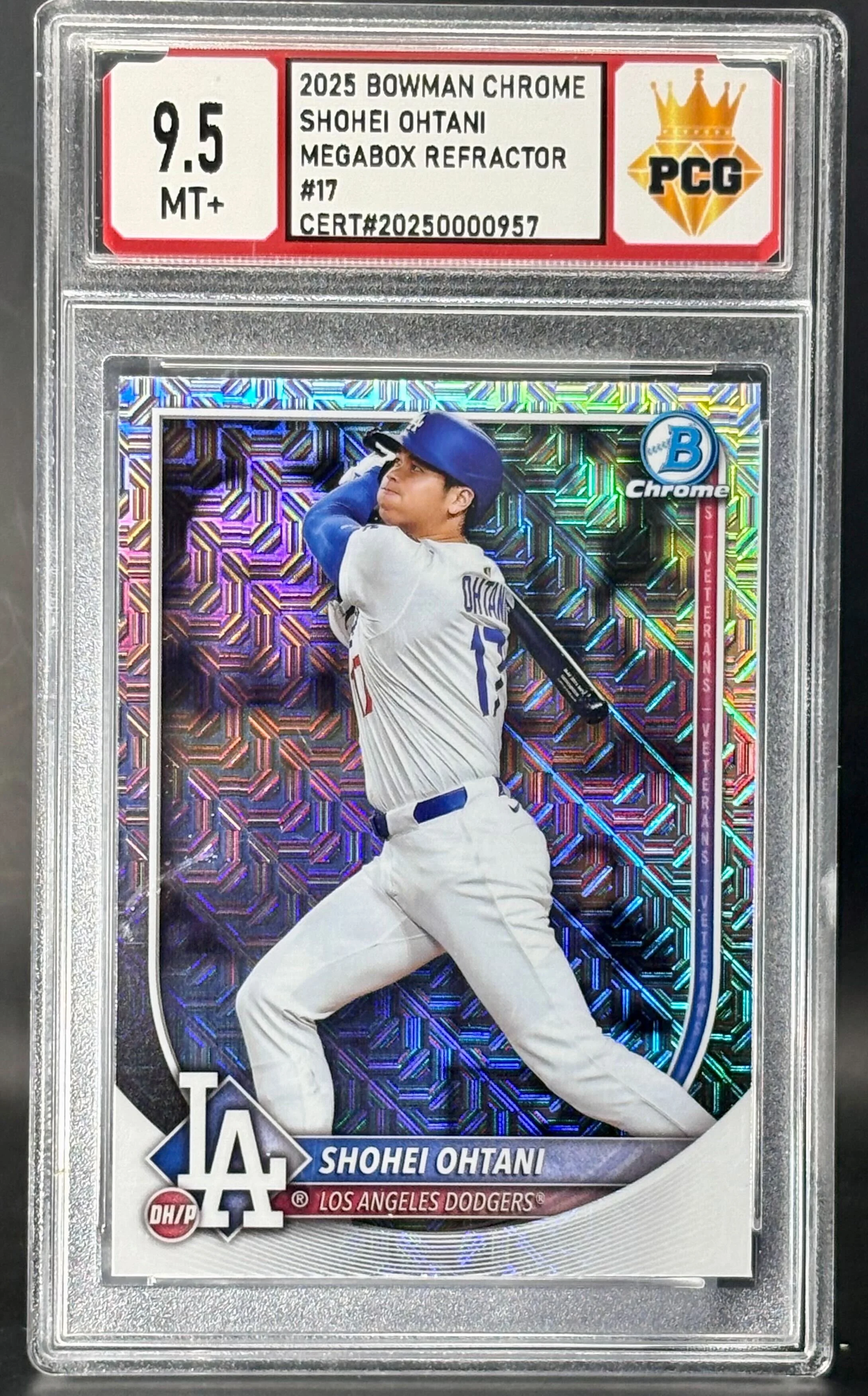 #20250000957 2025 SHOHEI OHTANI 9.5 MT