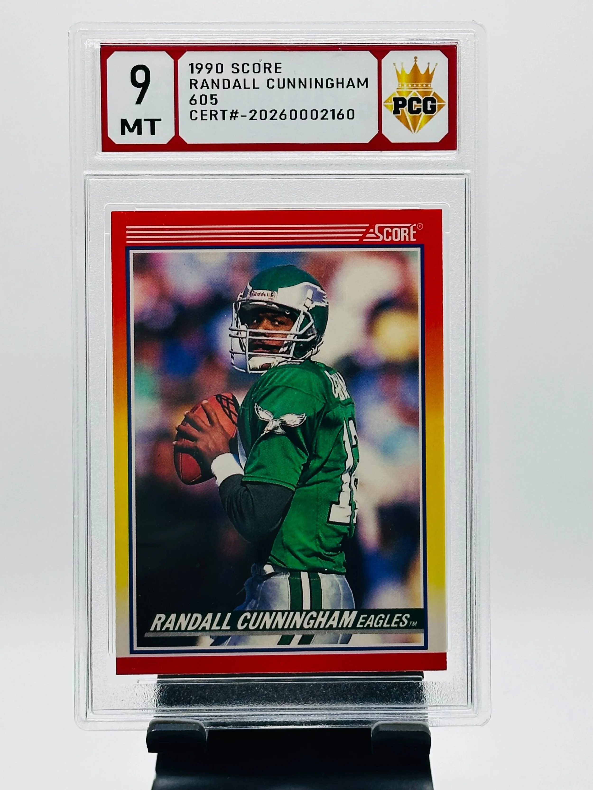 #2006002160 1990 RANDALL CUNNINGHAM 9 MT +