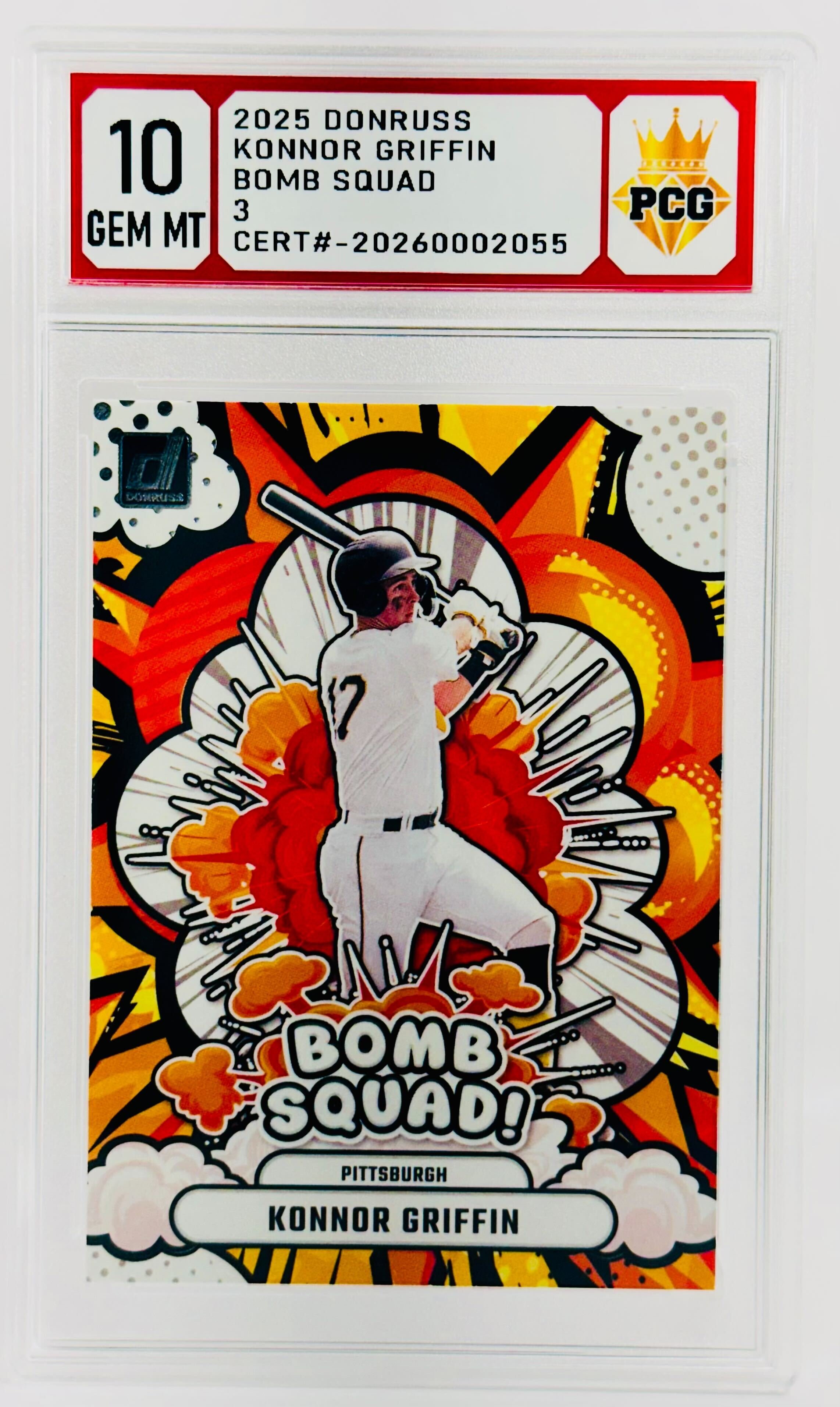 #20260002055 2025 KONNOR GRIFFITH 10 GEM MT