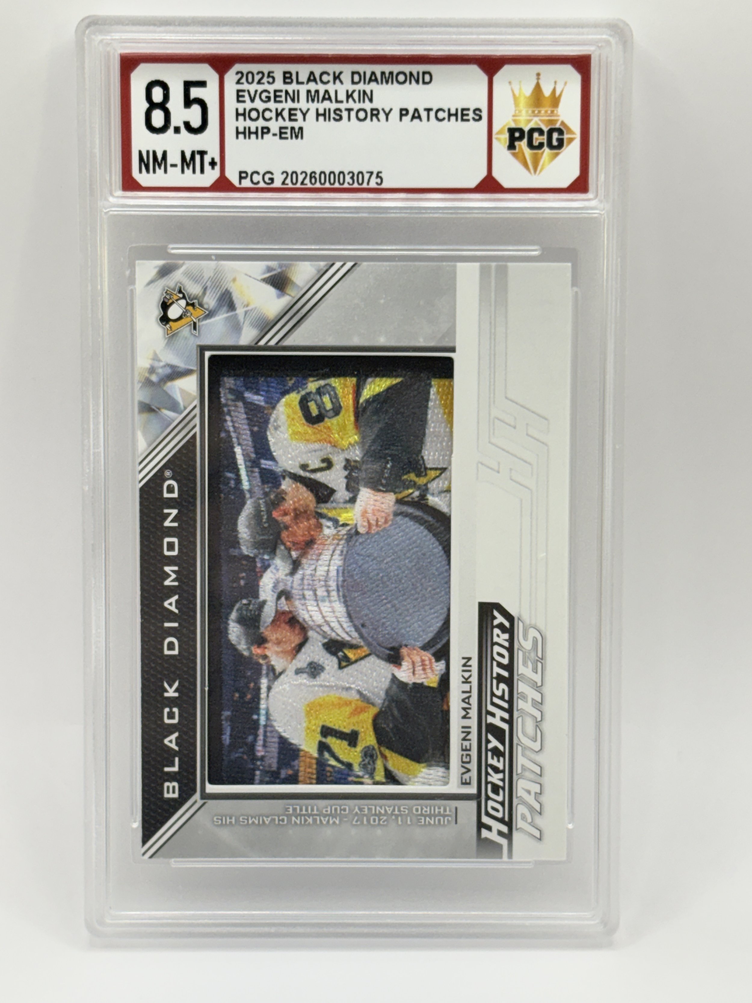 #20260003075 2025 EVGENI MALKIN 8.5 NM-MT+