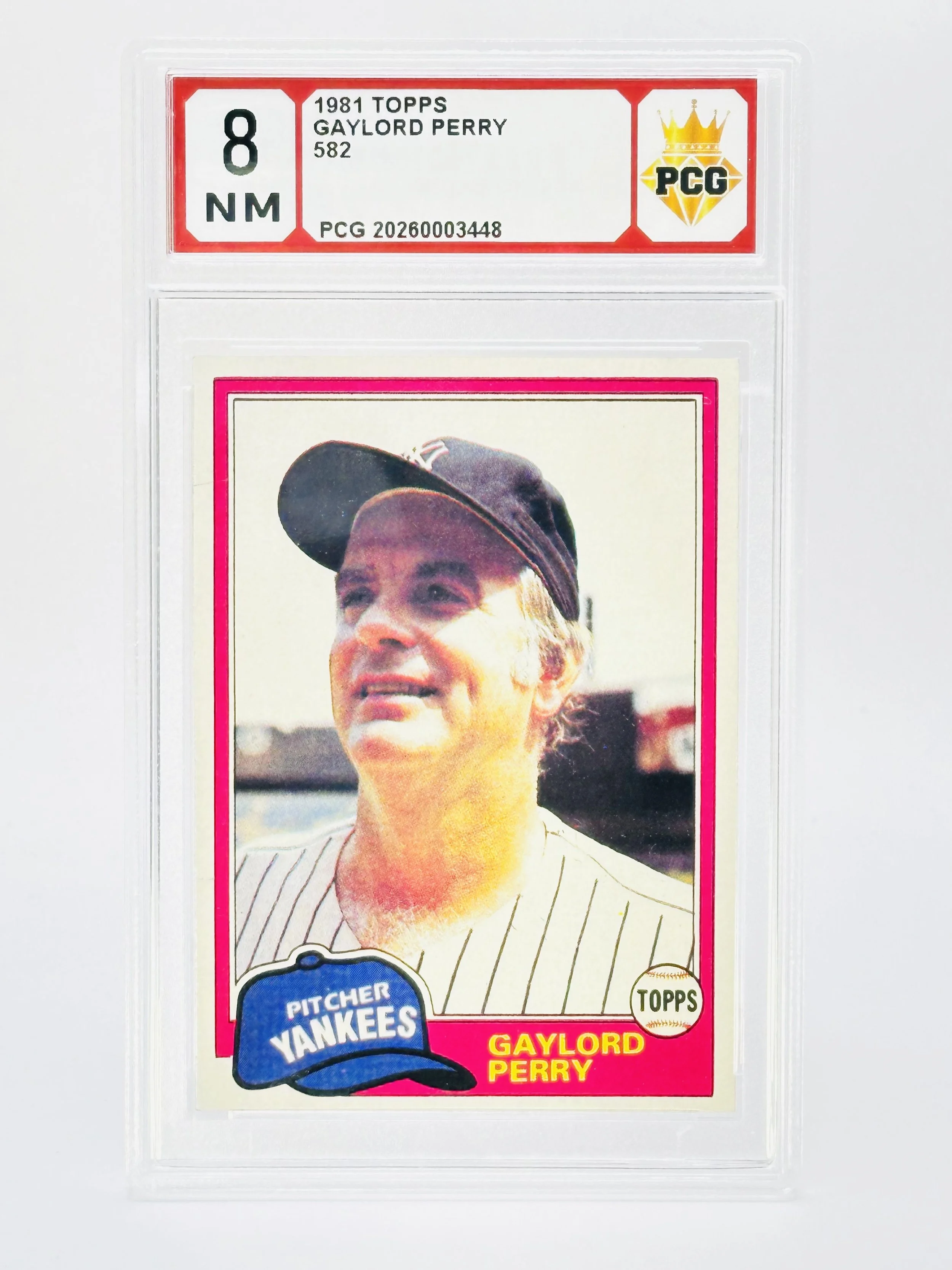#20260003448 1981 GAYLORD PERRY 8 NM