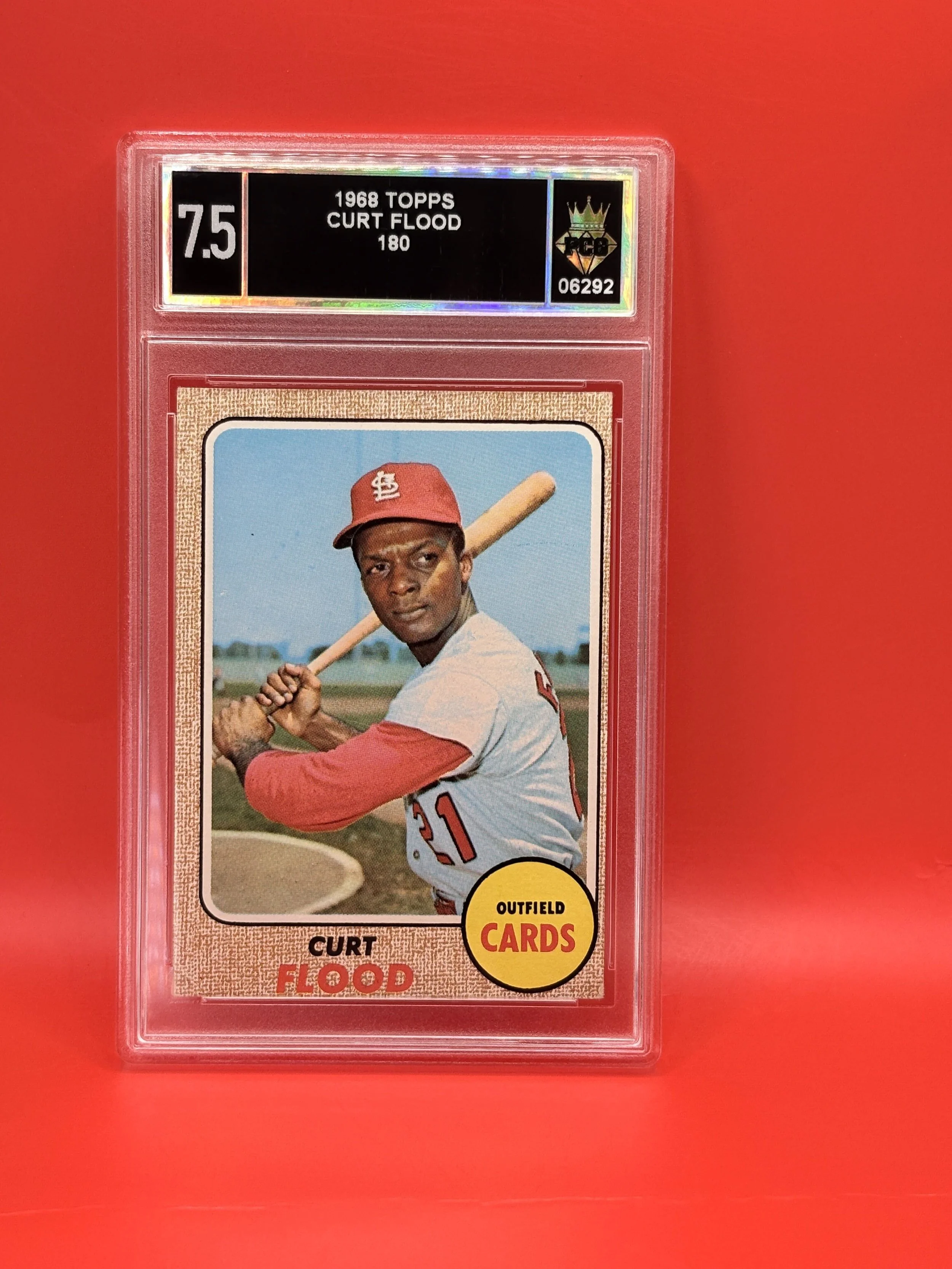 #06292 1968 CURT FLOOD 7.5