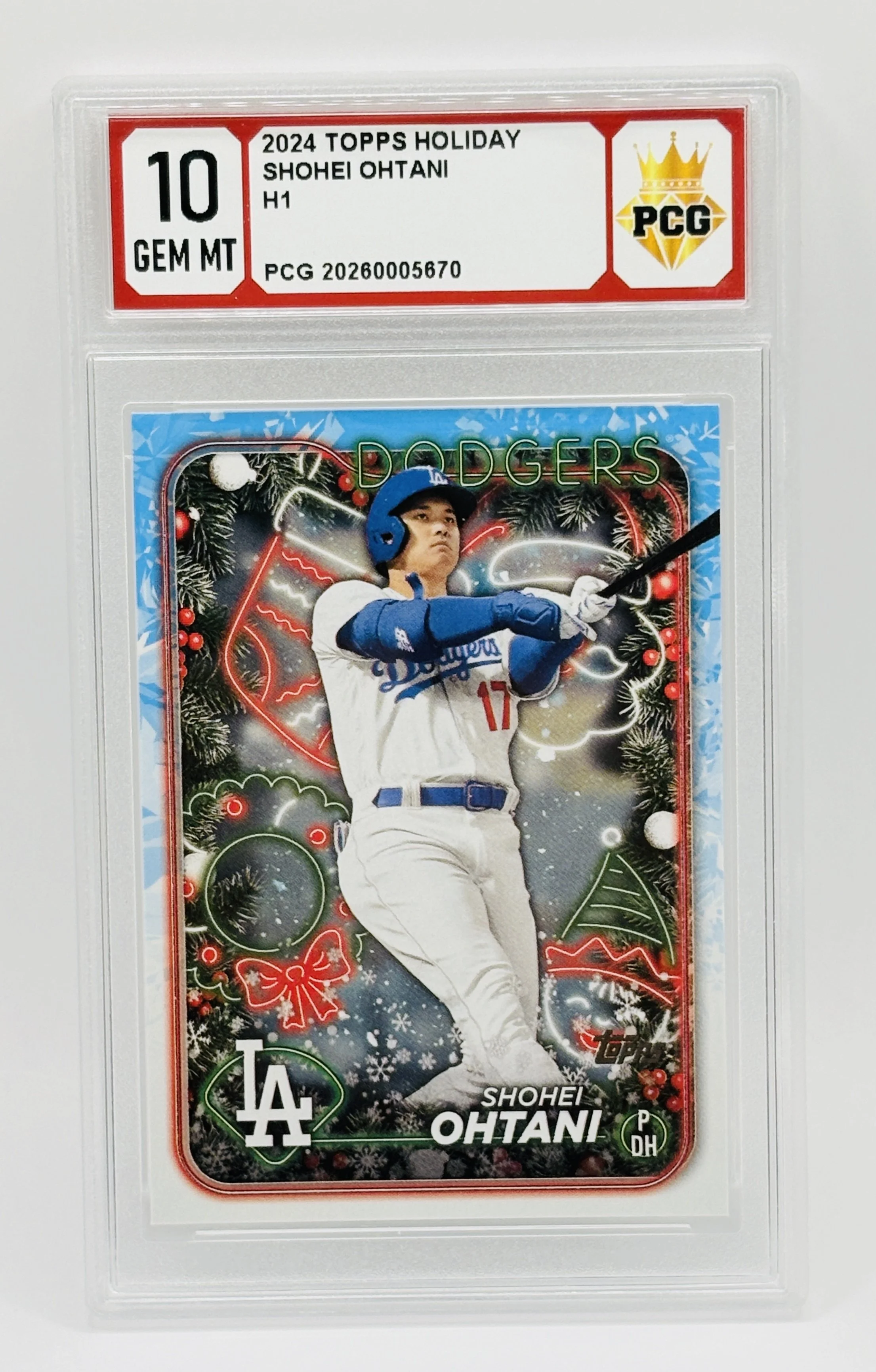 #20260005670 2024 SHOHEI OHTANI 10 GEM MT