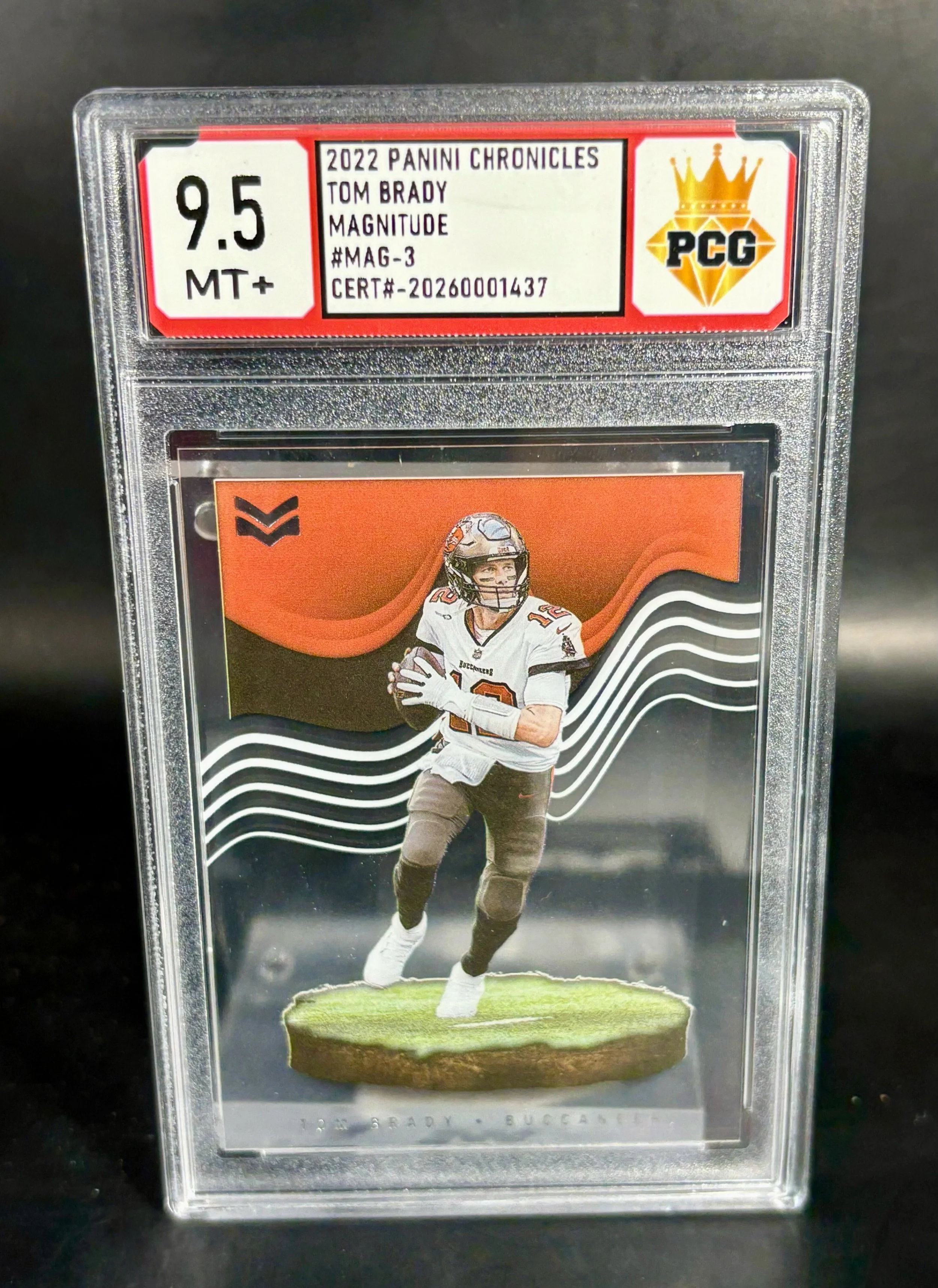#20260001437 2022 TOM BRADY 9.5 MT+