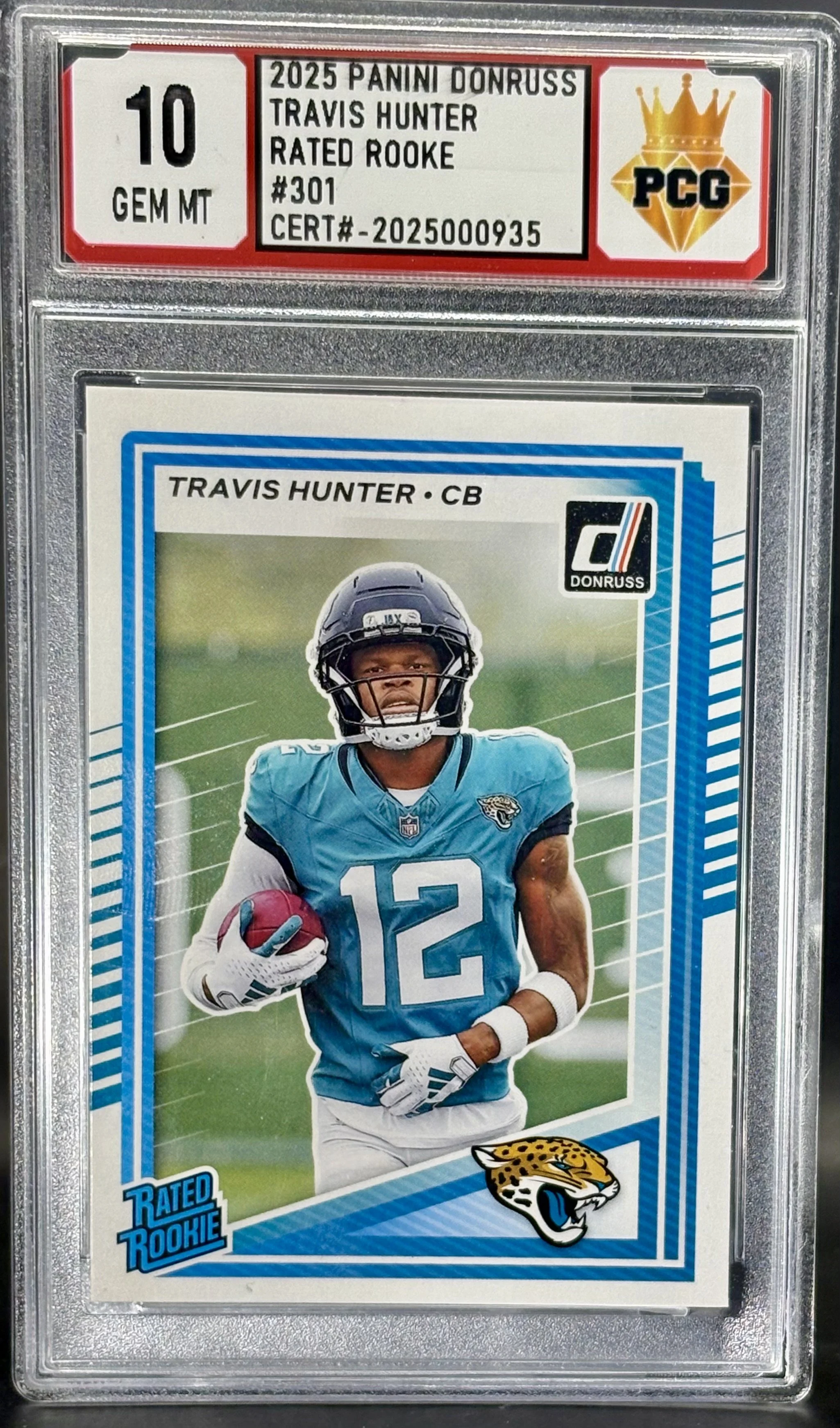 #20250000935 2025 TRAVIS HUNTER RC 10 GEM MT