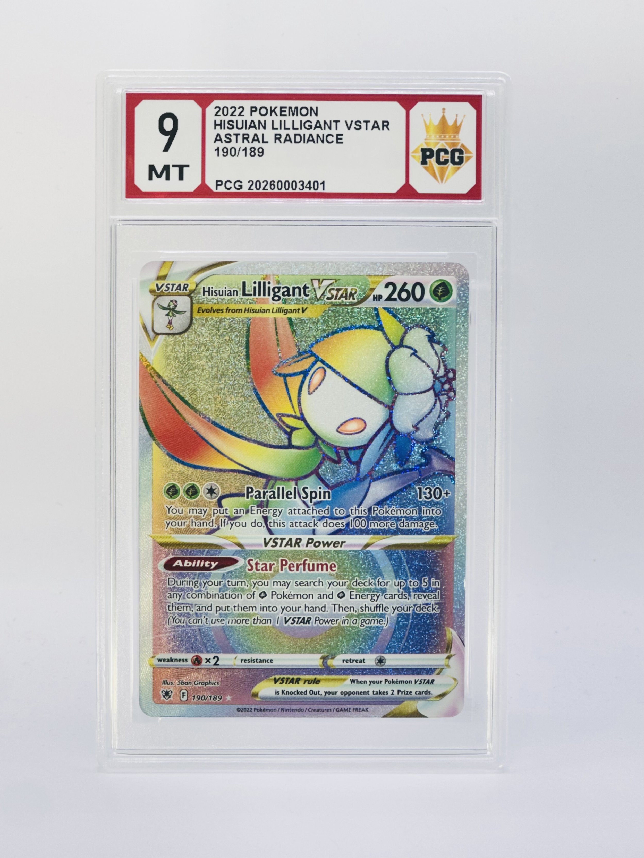 #20260003401 2022 HISUIAN LILLIGANT VSTAR 9 MT