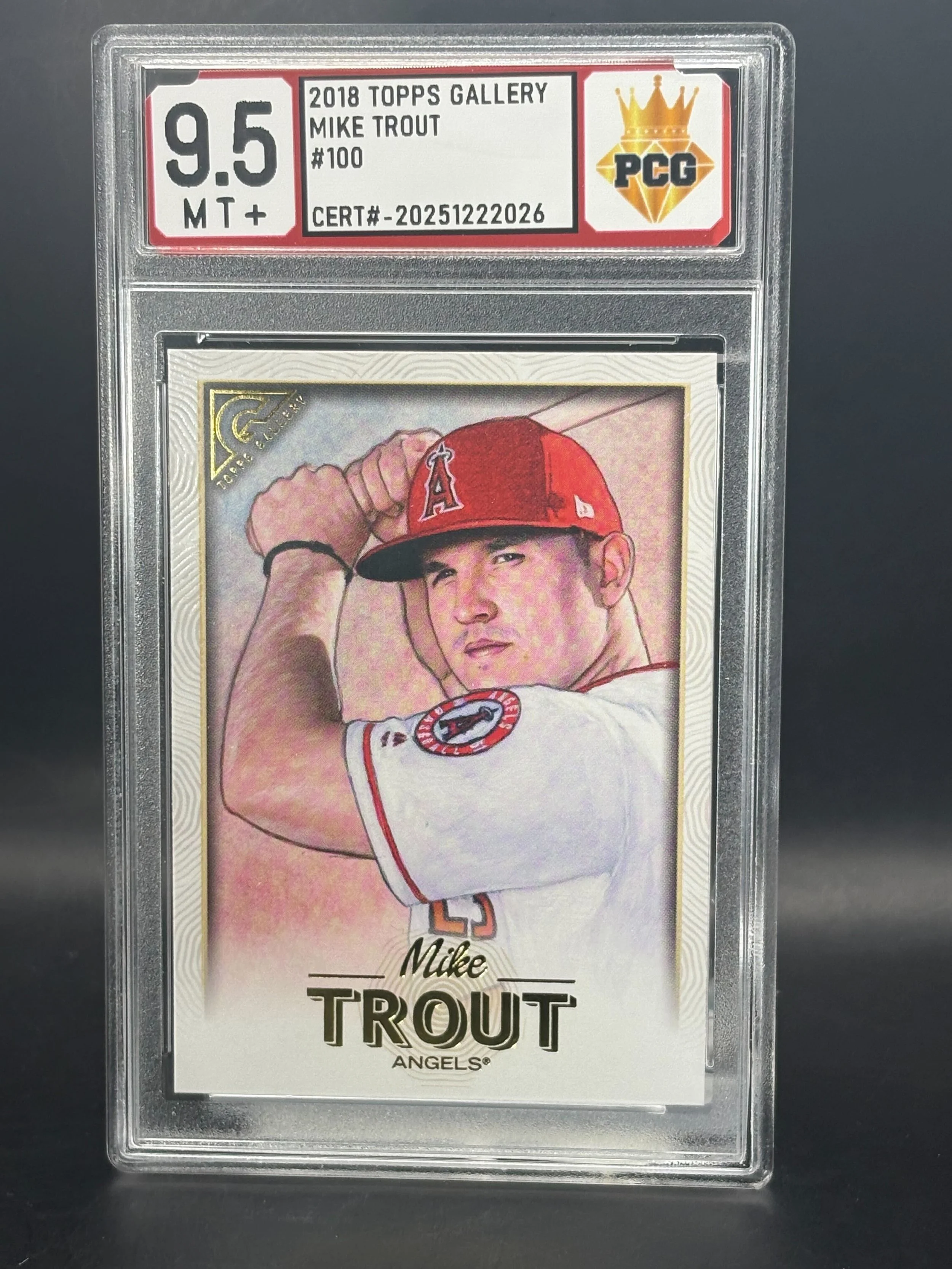 #20251222026 2018 MIKE TROUT 9.5MT+